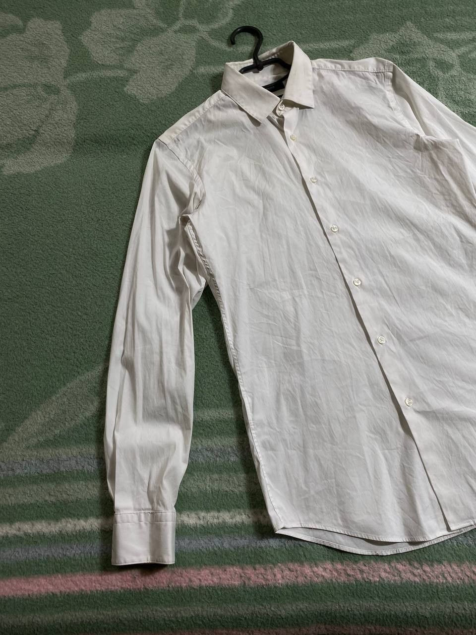 Hugo Boss × Vintage Vintage Hugo Boss Long Sleeve Embroidered Logo Shirt Size US XXL / EU 58 / 5 - 12 Thumbnail