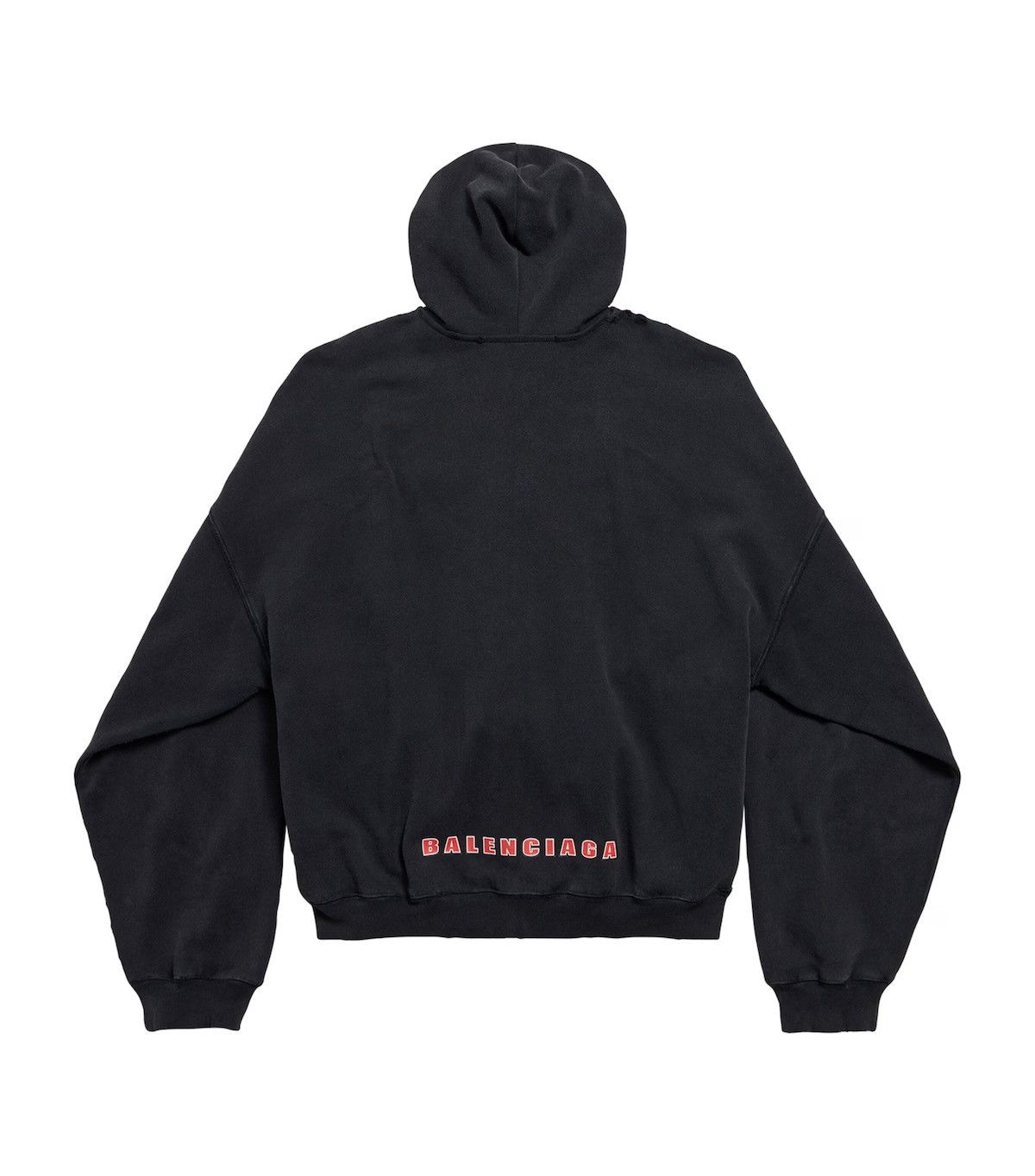 Balenciaga Balenciaga Sponsor Logos Oversized Zip-Up Hoodie Size US XL / EU 56 / 4 - 3 Thumbnail