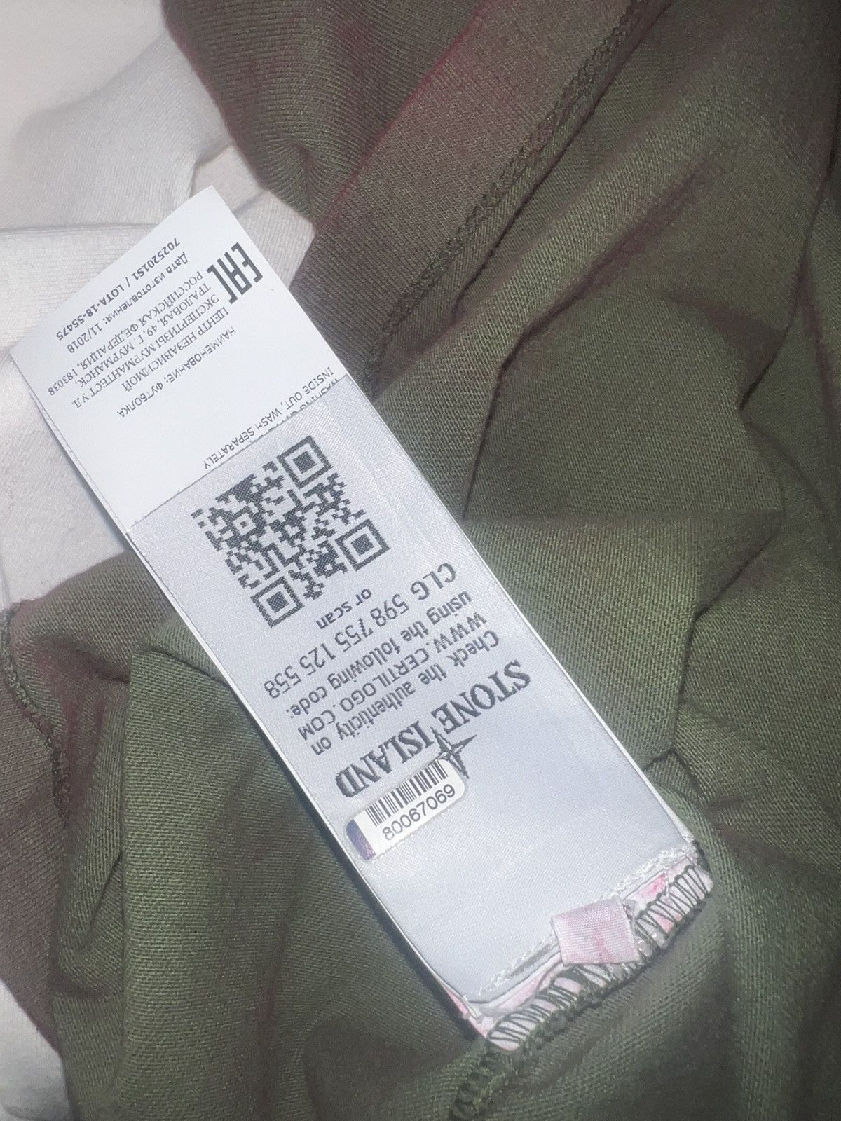 Stone Island Stole island x Supreme shirt Size US L / EU 52-54 / 3 - 7 Thumbnail