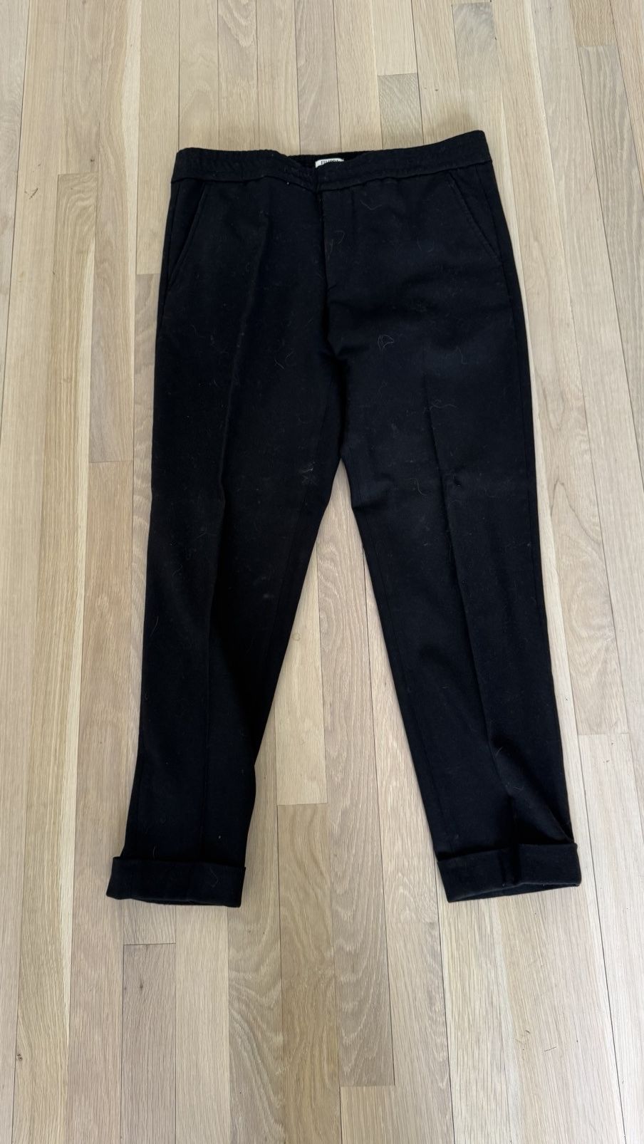 Filippa K Filippa K - Black flannel trousers Size US 31 - 4 Thumbnail