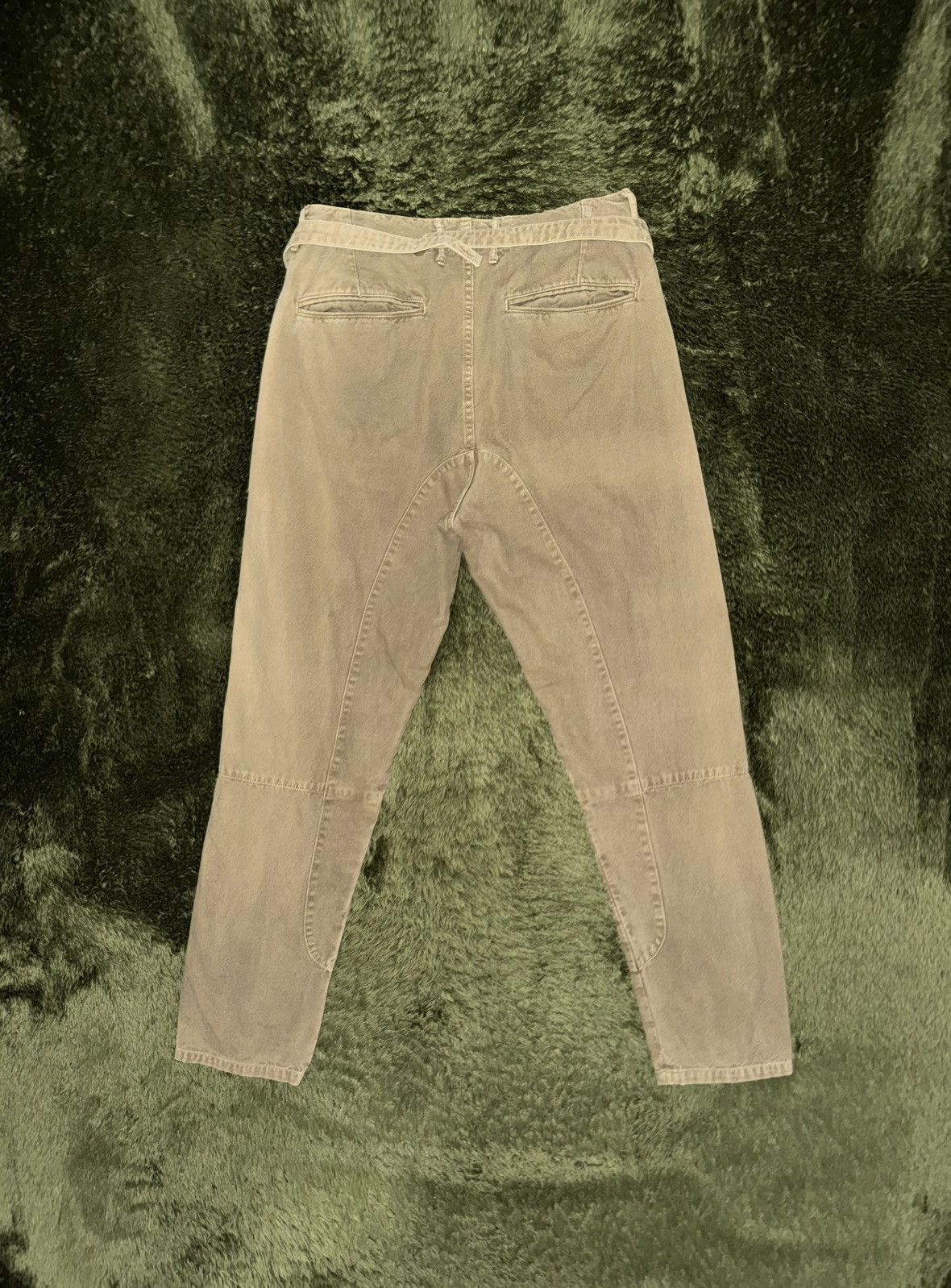 Kapital [2] Kapital Strap Panel Heavy Cotton Pants Made in Japan Size US 30 / EU 46 - 7 Thumbnail