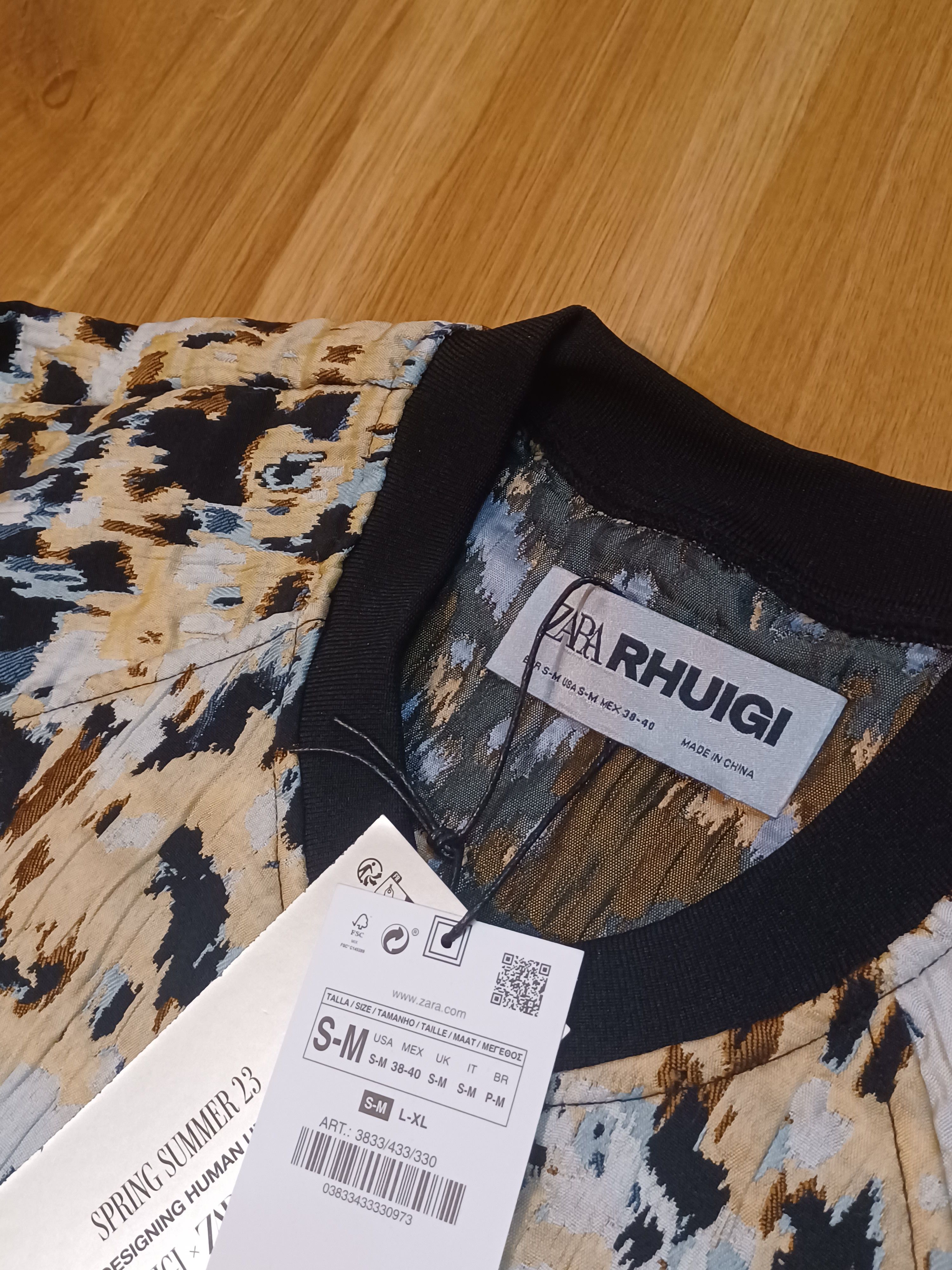 Rhude × Zara DSWT Zara x Rhuigi S / M Color Block Sweatshirt Animal Size US M / EU 48-50 / 2 - 5 Thumbnail
