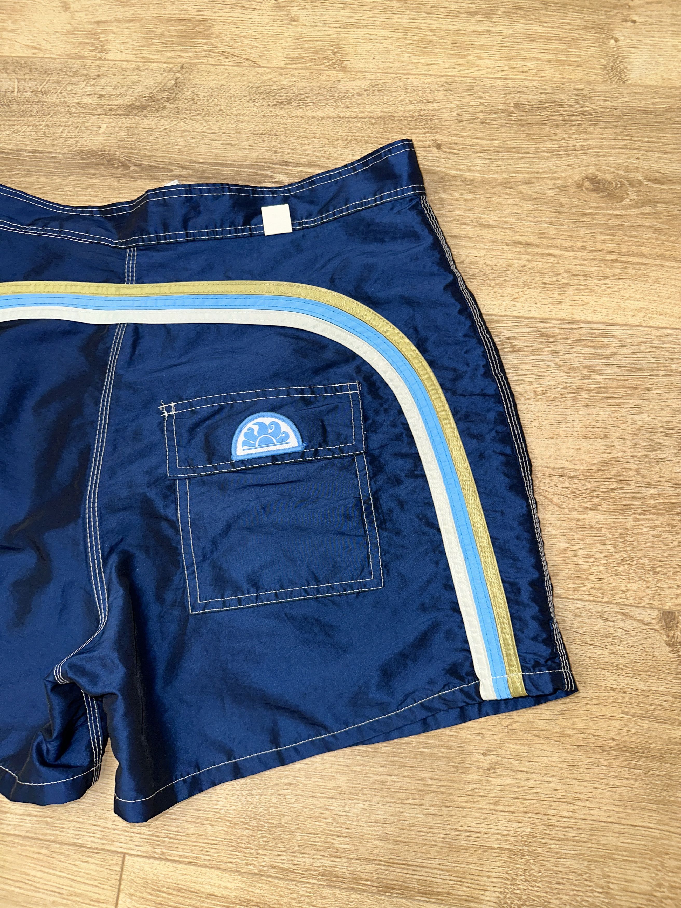 Sundek Sundek 33 Metallic Swim Shorts Rainbow Classic Surf Size 33 Size US 33 - 5 Thumbnail