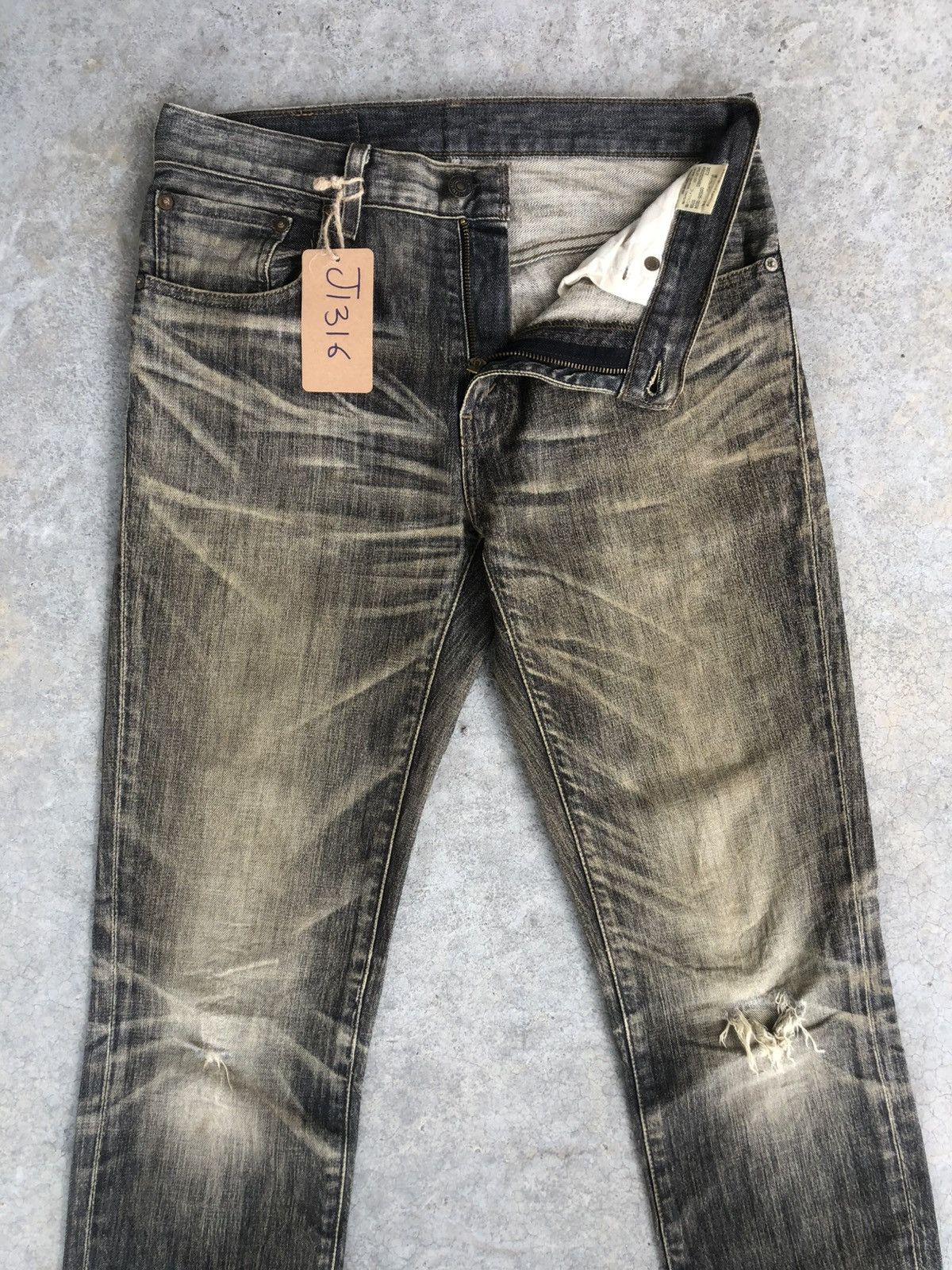 Levi's Y2k Levi’s 505 Mud Wash Distressed Jean Size US 30 / EU 46 - 3 Thumbnail