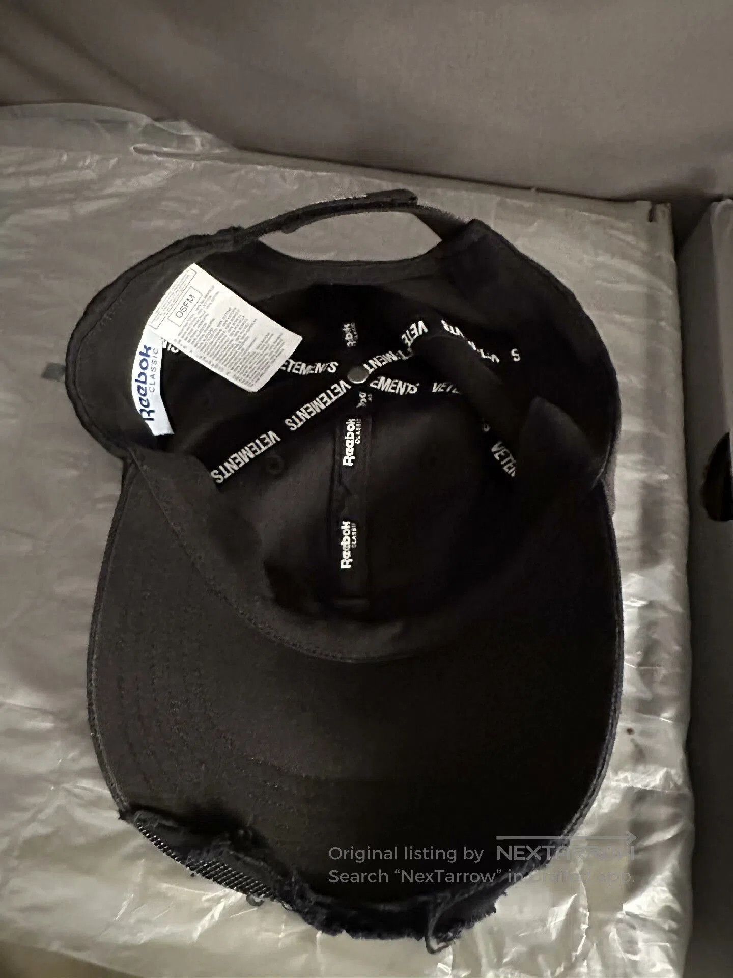Vetements Vetements 18AW Saturday Distressed Cap. Size ONE SIZE - 4 Thumbnail