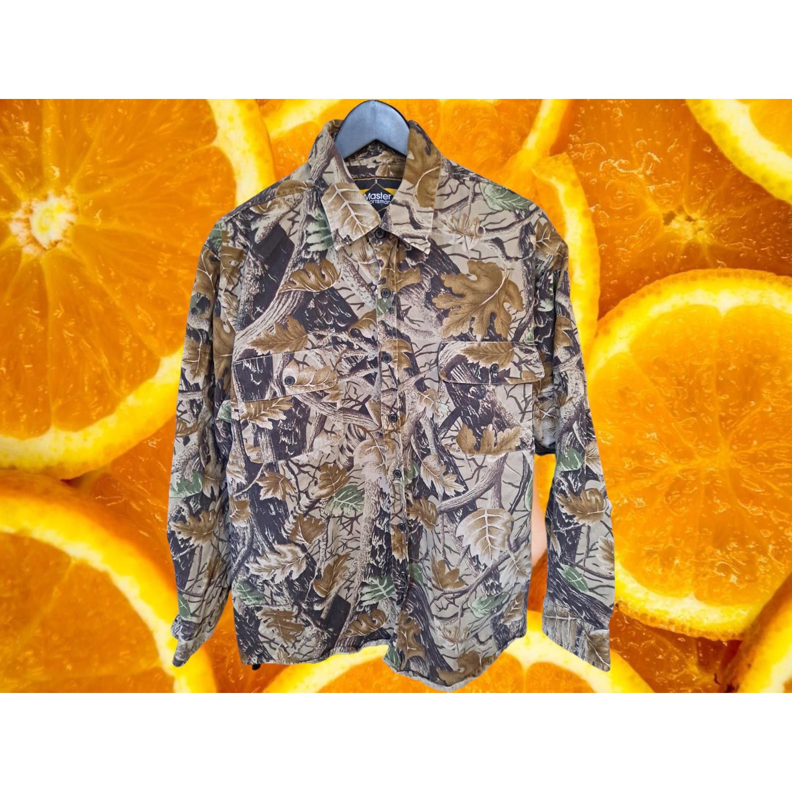 Other Master Sportsman Long Sleeve Tree Camo 100% Cotton Shirt Siz Size US L / EU 52-54 / 3 - 1 Thumbnail