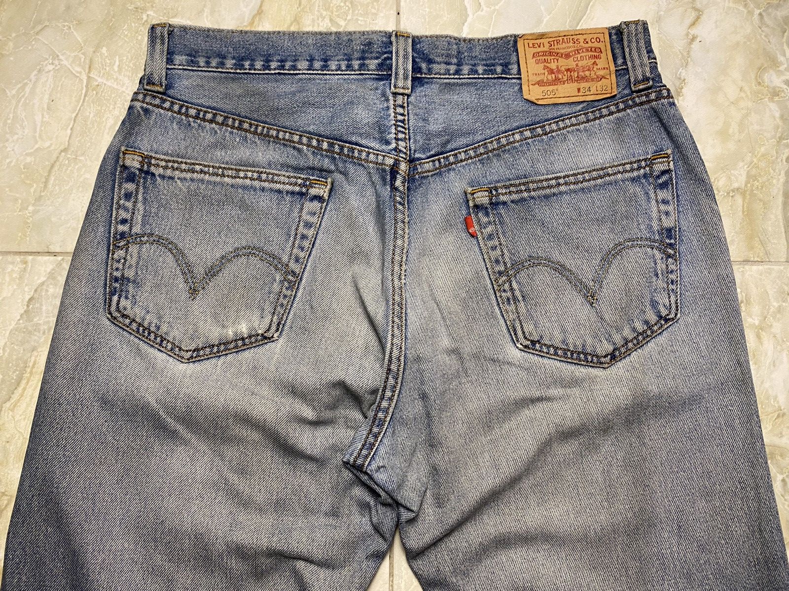Levi's × Vintage Levis 505 Size US 34 / EU 50 - 14 Thumbnail
