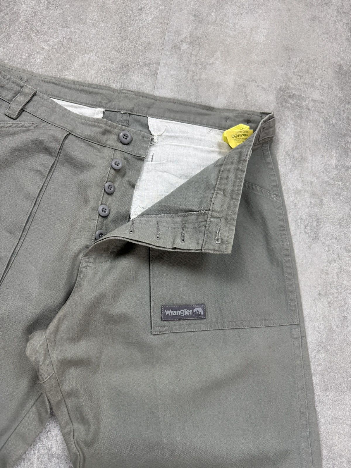 Other Wrangler Mountain Fatigue Pants Vintage Y2k Mens Size 34x34 Size US 34 / EU 50 - 4 Thumbnail