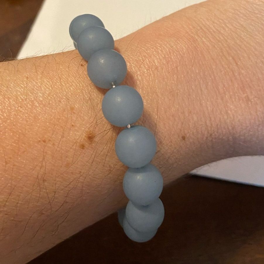 Handmade blue bead bracelet Size ONE SIZE - 1 Thumbnail