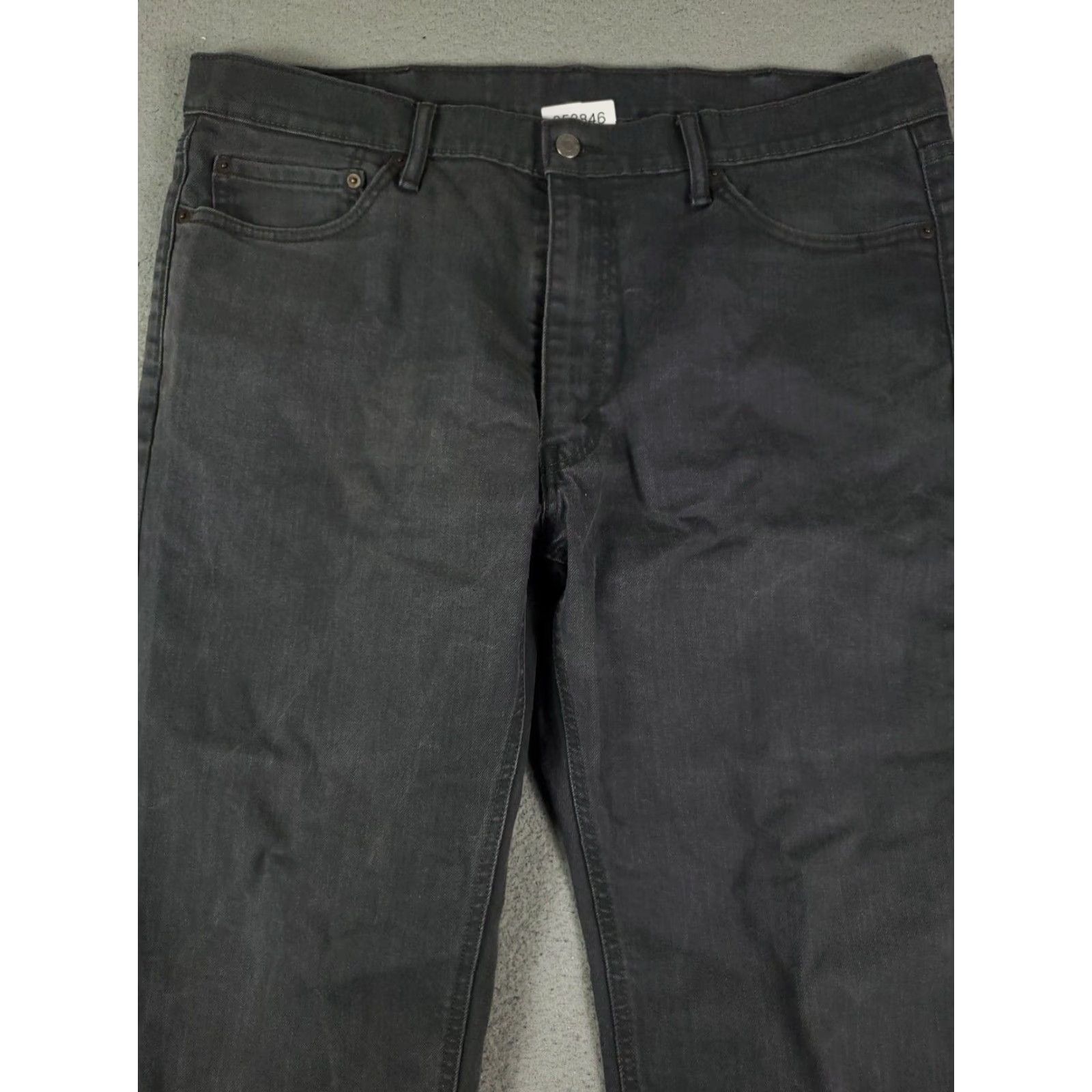 Levi's Levis 541 Athletic Fit Straight Leg Gray Jeans Mens Size 40x28 Size US 40 / EU 56 - 2 Thumbnail