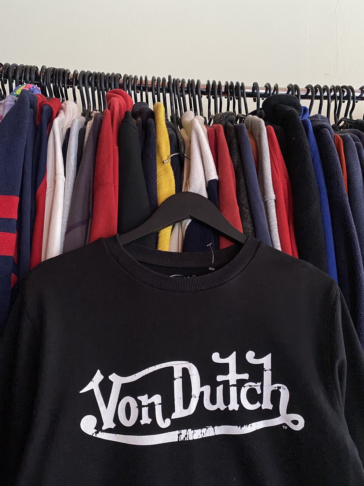 Von Dutch VINTAGE VON DUTCH BIG LOGO SWEATSHIRT Y2k Size US S / EU 44-46 / 1 - 2 Thumbnail