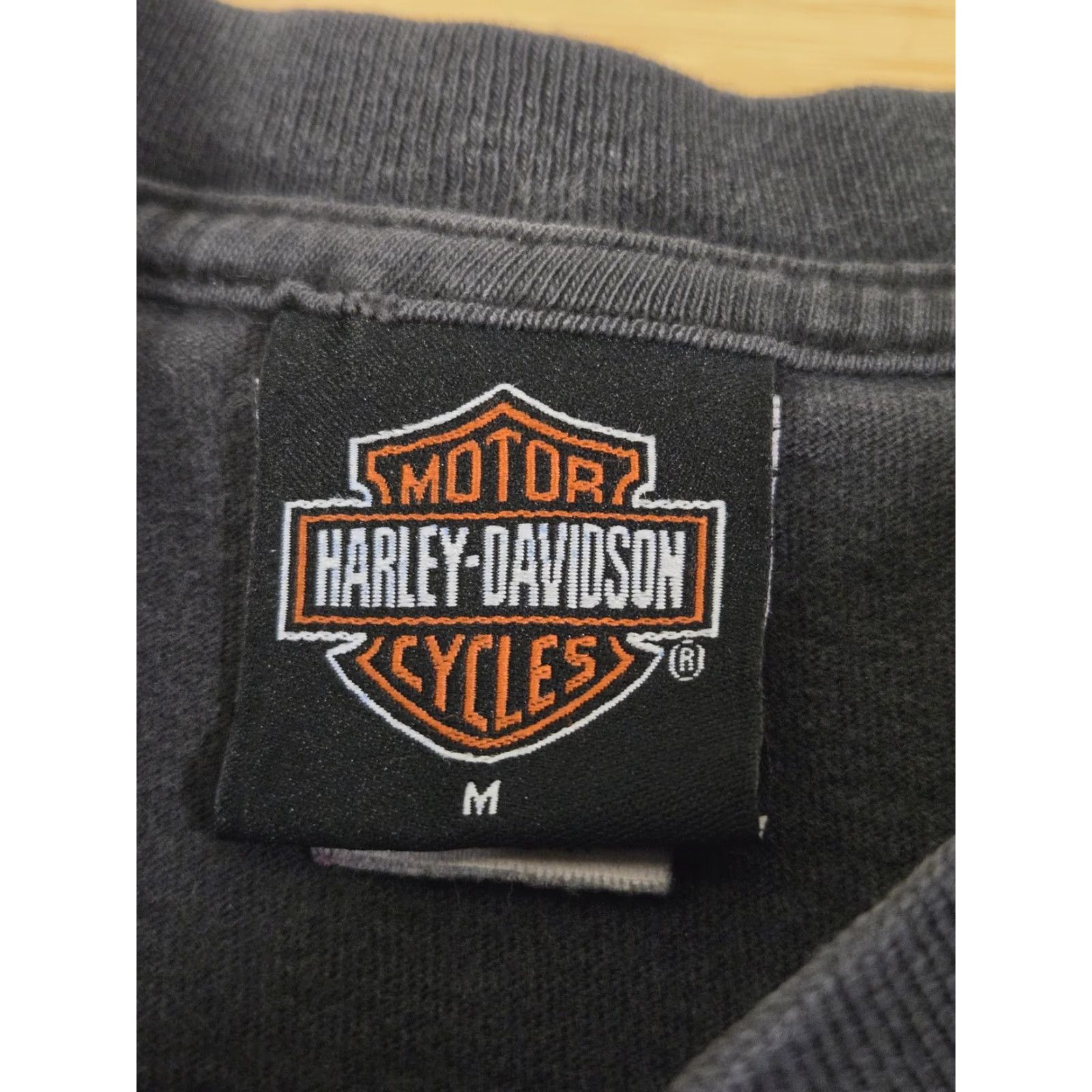 Harley Davidson VINTAGE Harley-Davidson Shirt Mens M Black Eagle Great American Spirit USA 90s Size US M / EU 48-50 / 2 - 3 Thumbnail