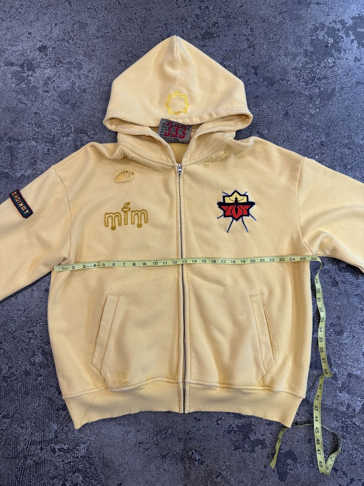 murd333r.fm Murd333r.fm Special Ops Yellow Zip Up Size US XL / EU 56 / 4 - 3 Thumbnail