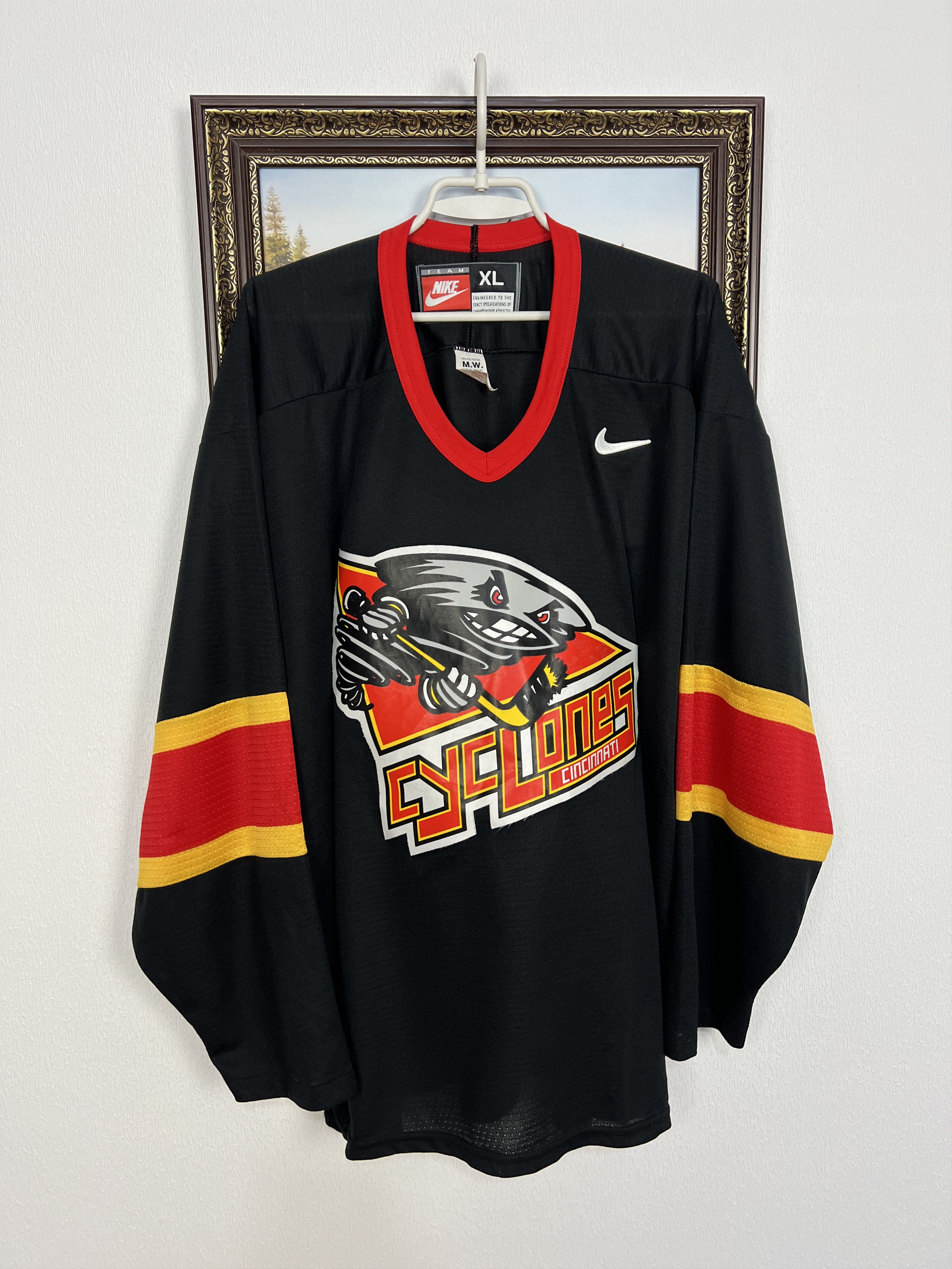 Vintage Cincinnati Cyclones ECHL Jersey Trikot Ice Hockey
