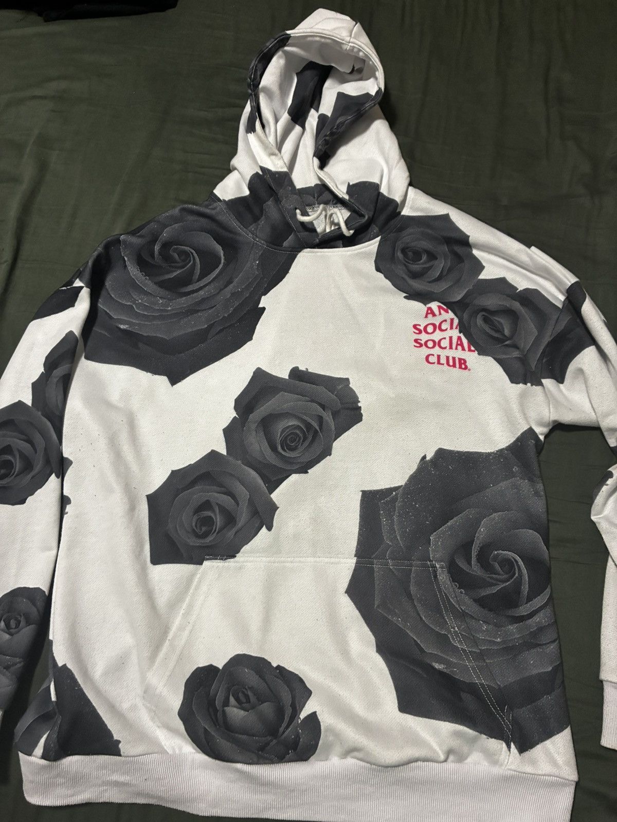 Anti Social Social Club Anti Social Social Club Petal to the Metal Black Rose Hoodie Size US L / EU 52-54 / 3 - 3 Thumbnail
