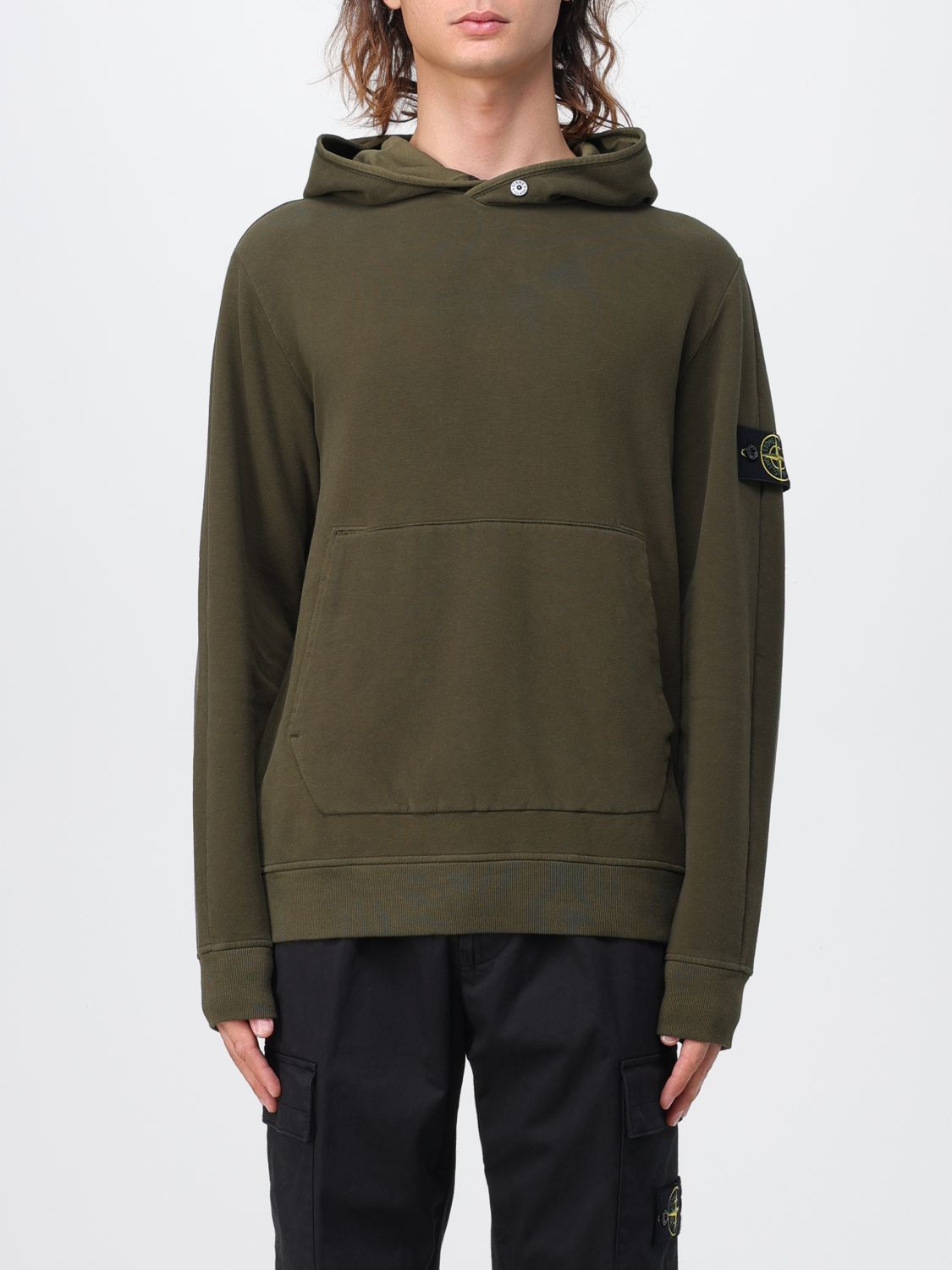 Stone Island Stone Island Sweatshirt Men Olive | Grailed
