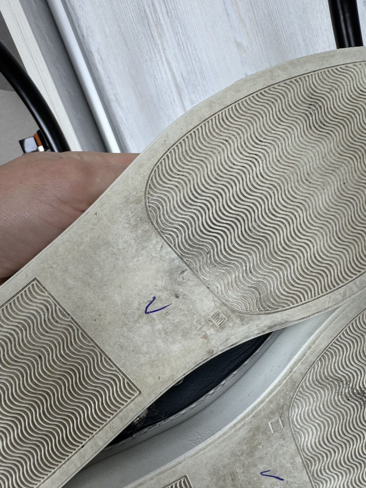 Other RUBIROSA Ariza Grey Hi-Top sneakers Trainers In Leather Size US 13 / EU 46 - 13 Thumbnail