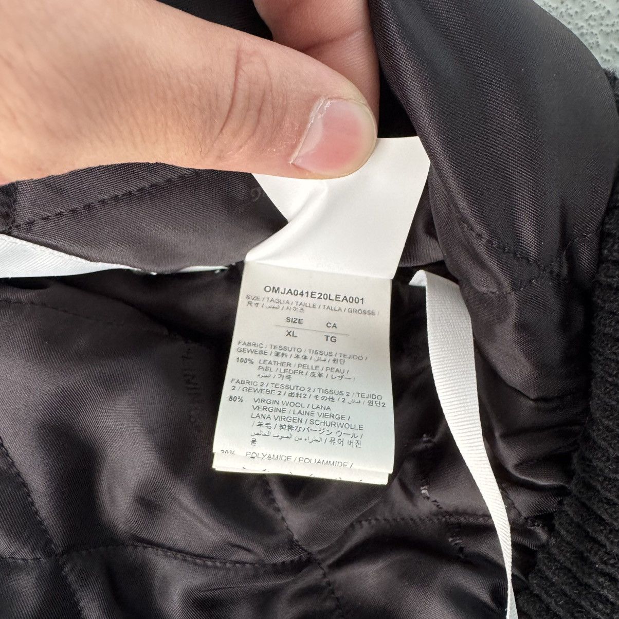 Off-White Off-White Black Varsity with Panels Size US XL / EU 56 / 4 - 10 Thumbnail