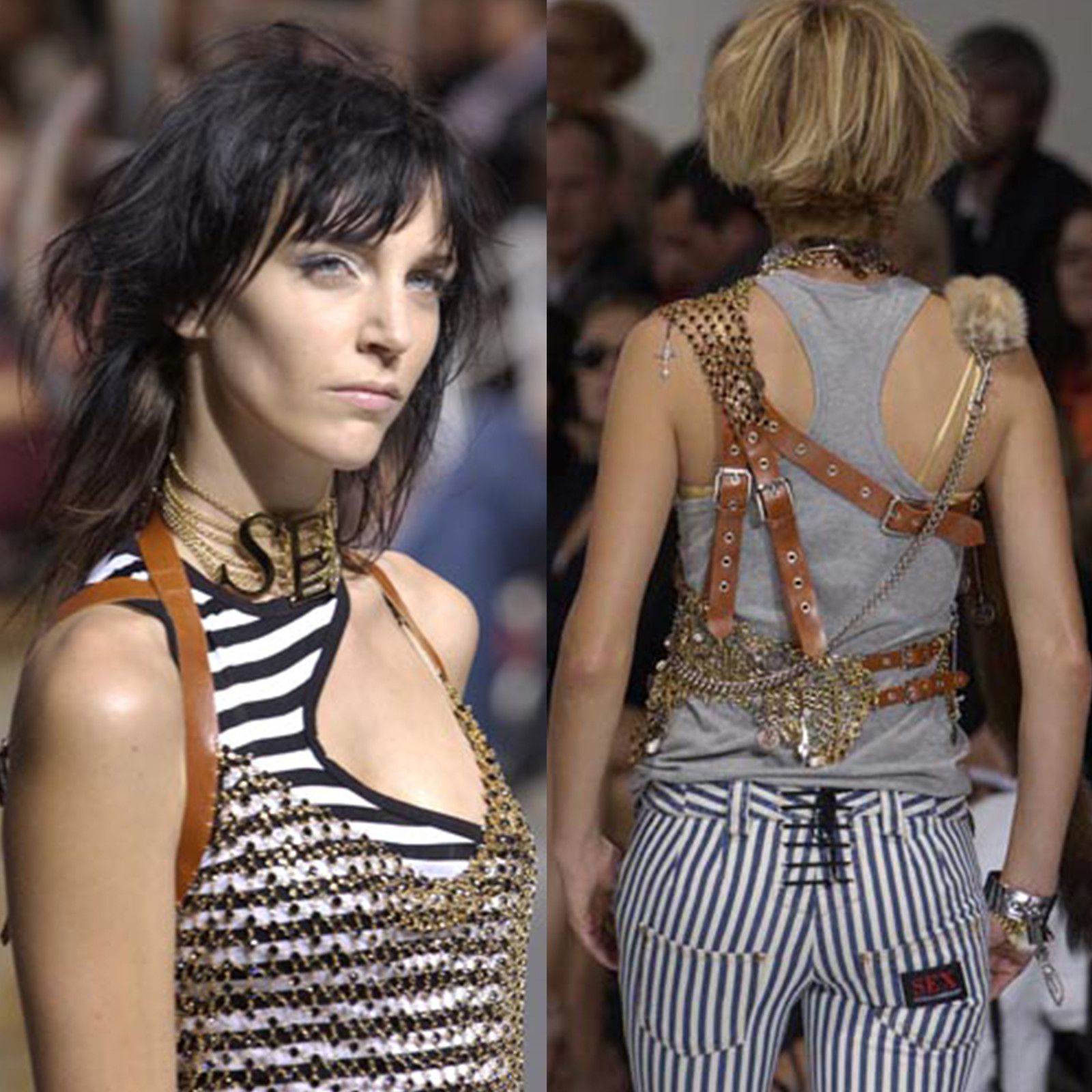 Dolce & Gabbana Dolce & Gabbana SS 2003 asymettrical tank top Size M / US 6-8 / IT 42-44 - 4 Thumbnail