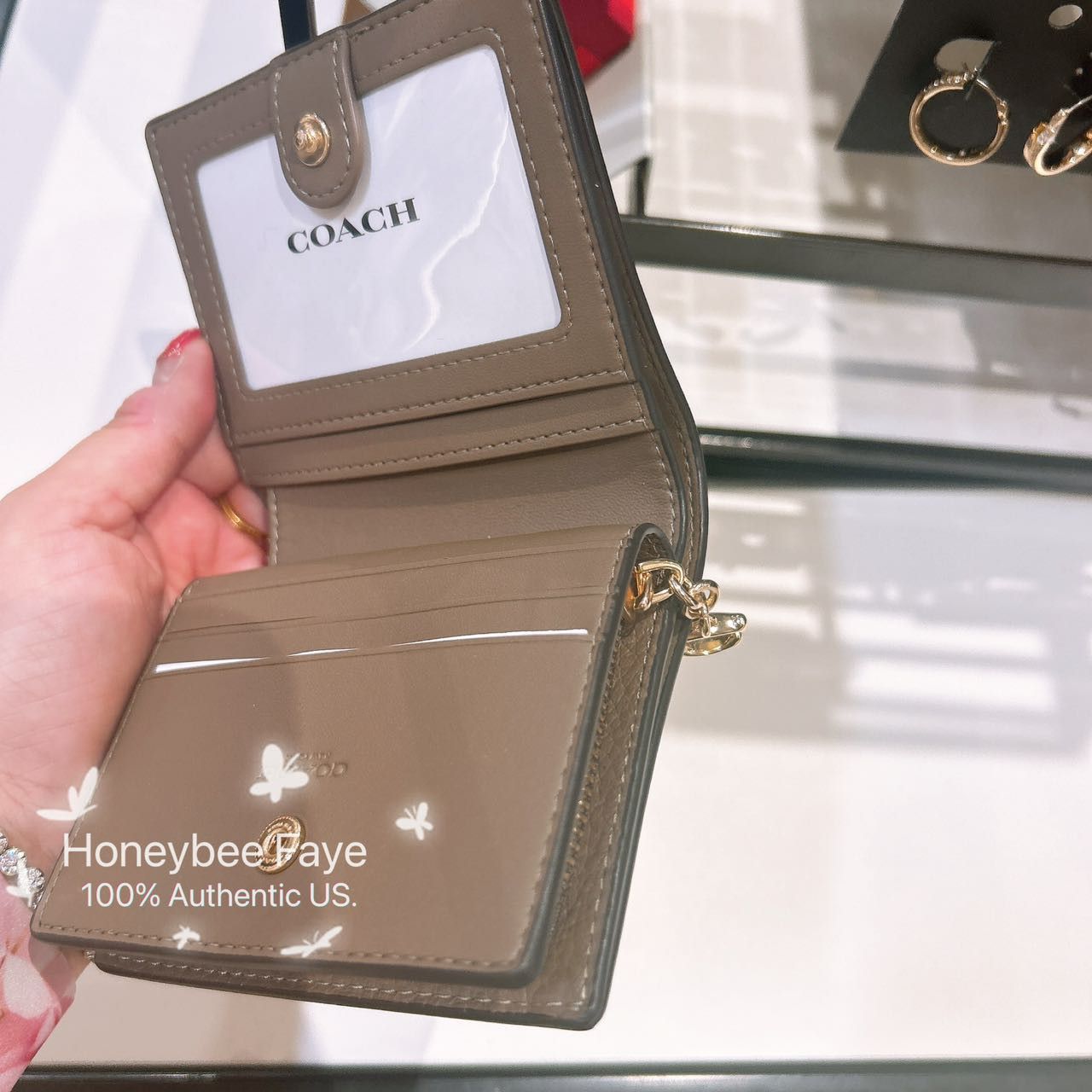 Coach Snap Wallet C2862 Size ONE SIZE - 3 Thumbnail