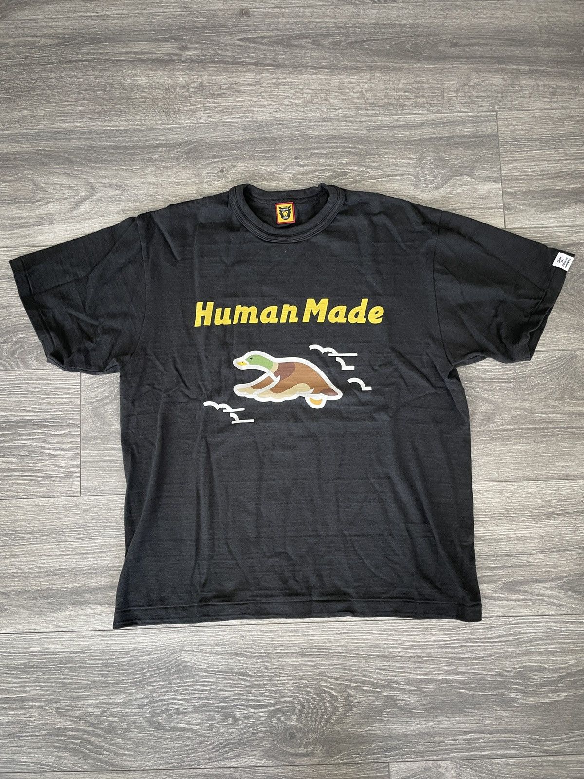 Human Made T Shirt Black | Grailed