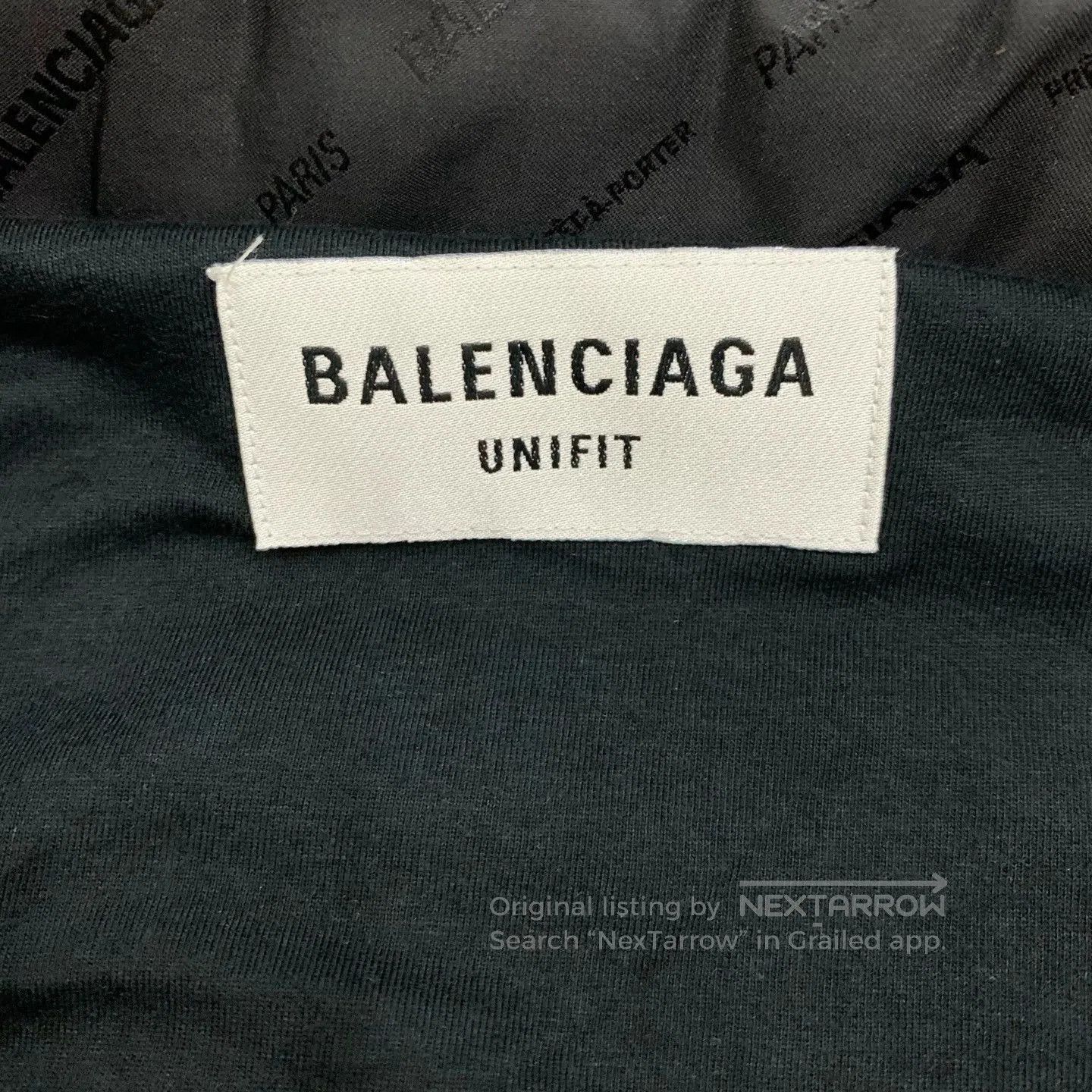 Balenciaga Balenciaga Black Printed Windbreaker Jacket. Size US XS / EU 42 / 0 - 5 Thumbnail