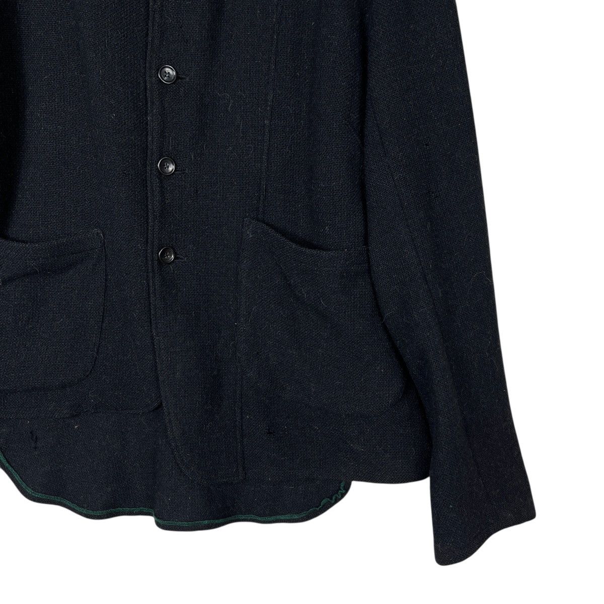 Japanese Brand Vintage MilkBoy Milk Boy Wool Layered Jacket made In Japan Size US L / EU 52-54 / 3 - 5 Thumbnail