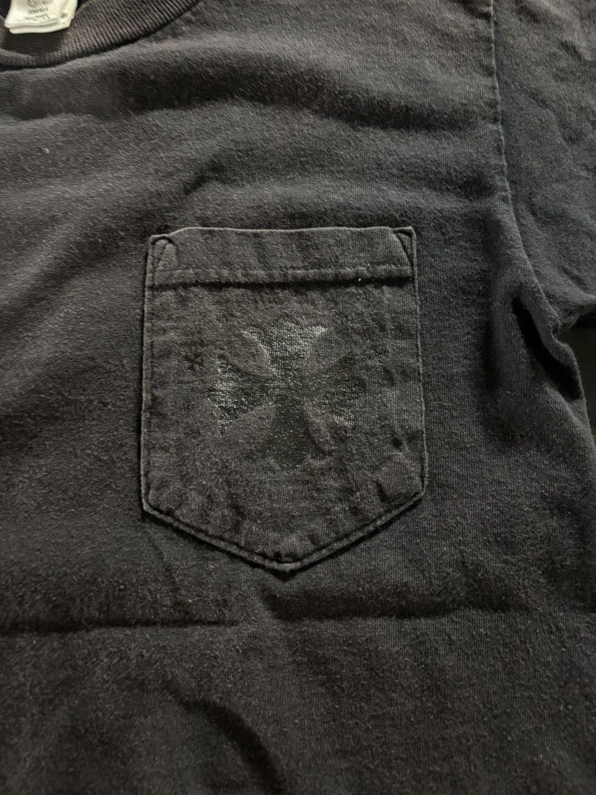 Chrome Hearts Chrome Hearts Tonal Cross Pocket Tee Size US S / EU 44-46 / 1 - 3 Thumbnail