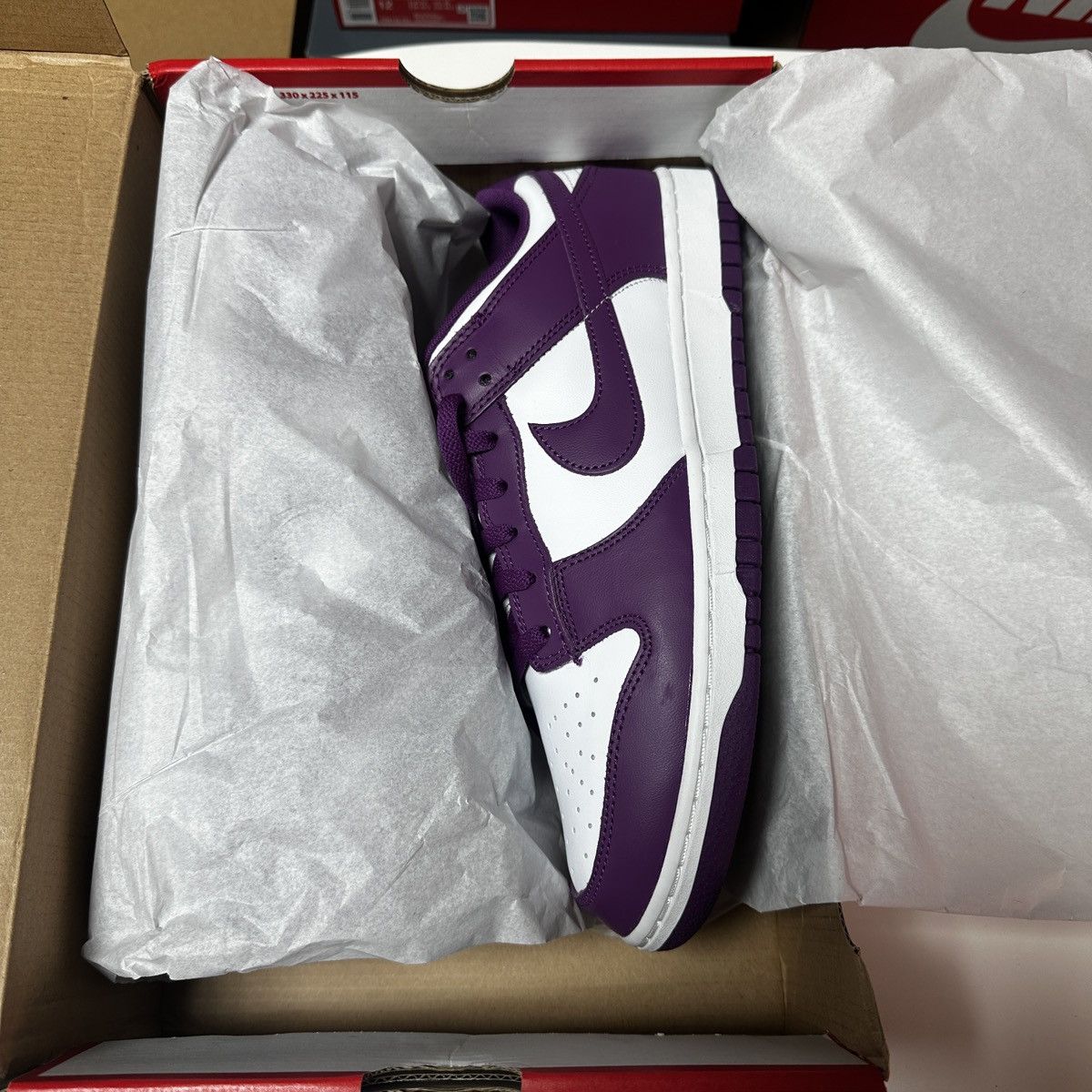 Nike **NEW** Size 10.5 US Men Nike DUNK LOW RETRO VIOTECH WHITE Size US 10.5 / EU 43-44 - 11 Thumbnail