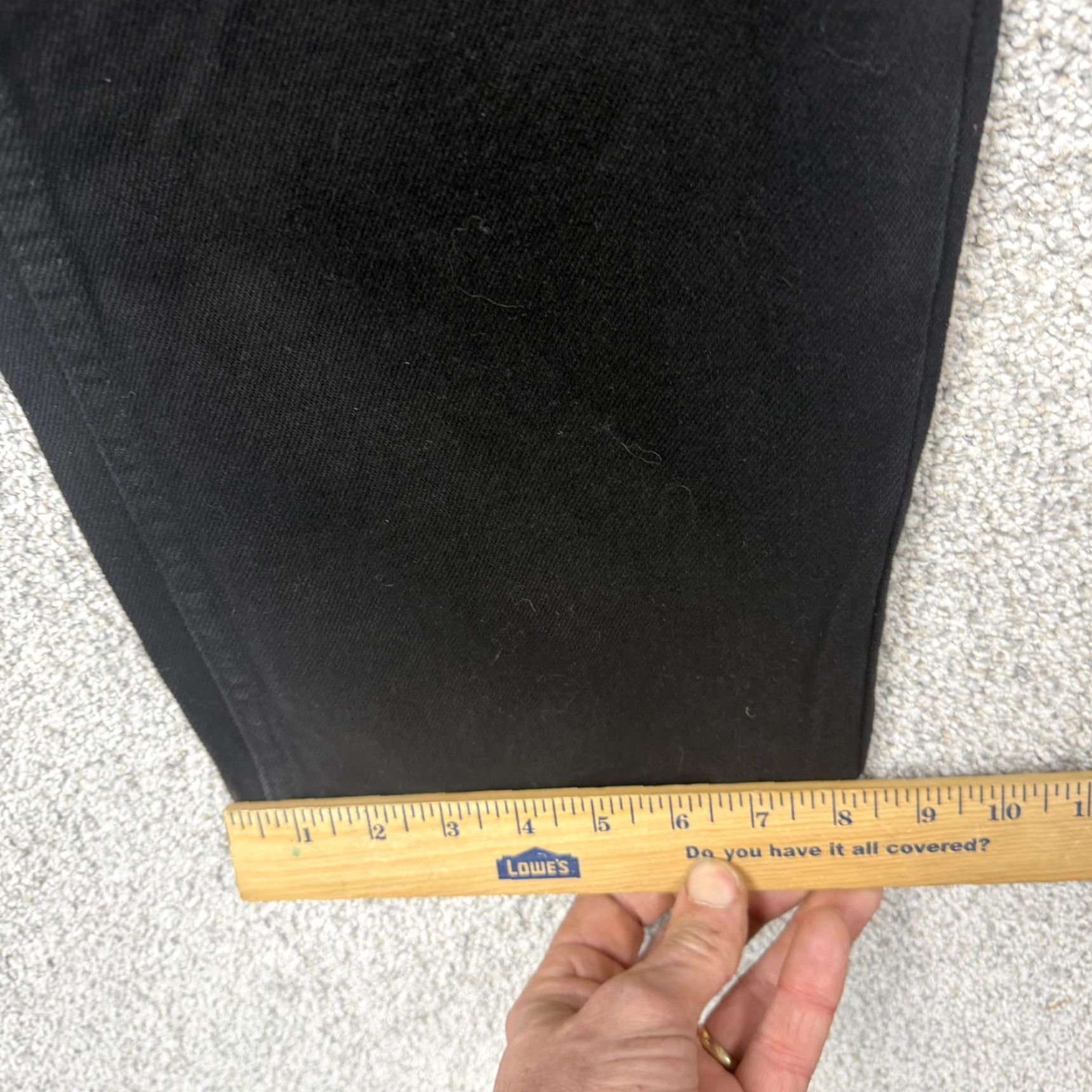 Wrangler Rustler Wrangler Jeans Men 36x29.5 Black Regular Fit Straight Denim Workwear Size US 36 / EU 52 - 3 Thumbnail