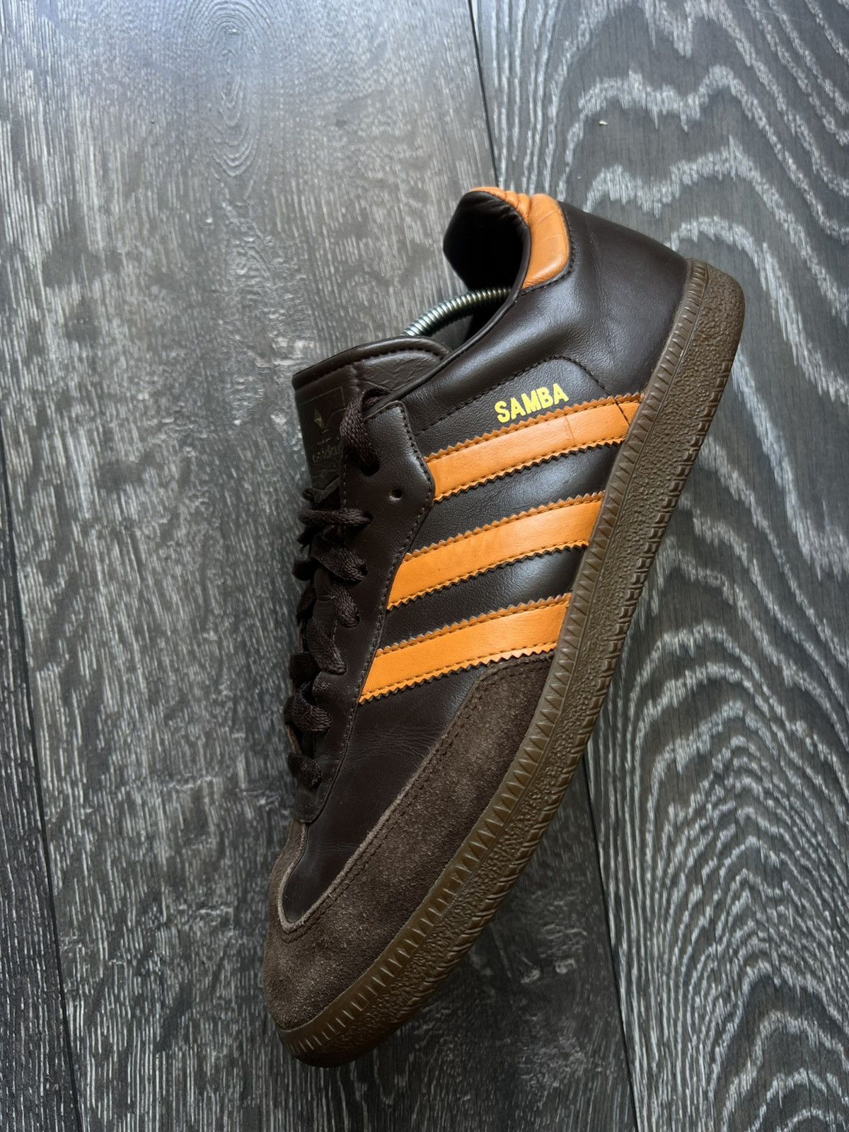 Adidas Vintage rare y2k 2006 Adidas Samba Og Low Sneakers brown Size US 8 / EU 41 - 3 Thumbnail