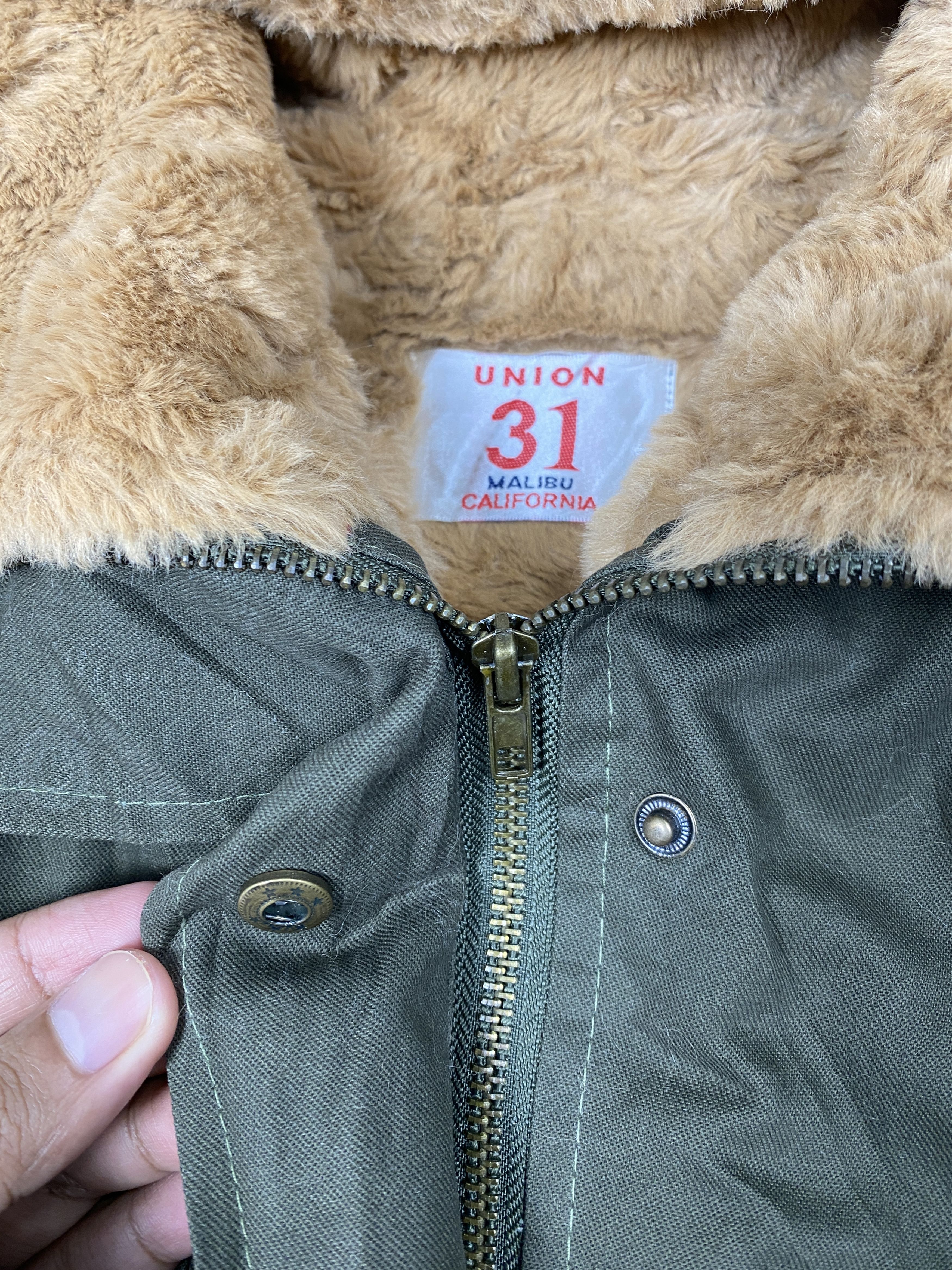 Vintage Vintage Union 31 Malibu Military Fleece Lining Parkas Jacket Size US M / EU 48-50 / 2 - 13 Thumbnail