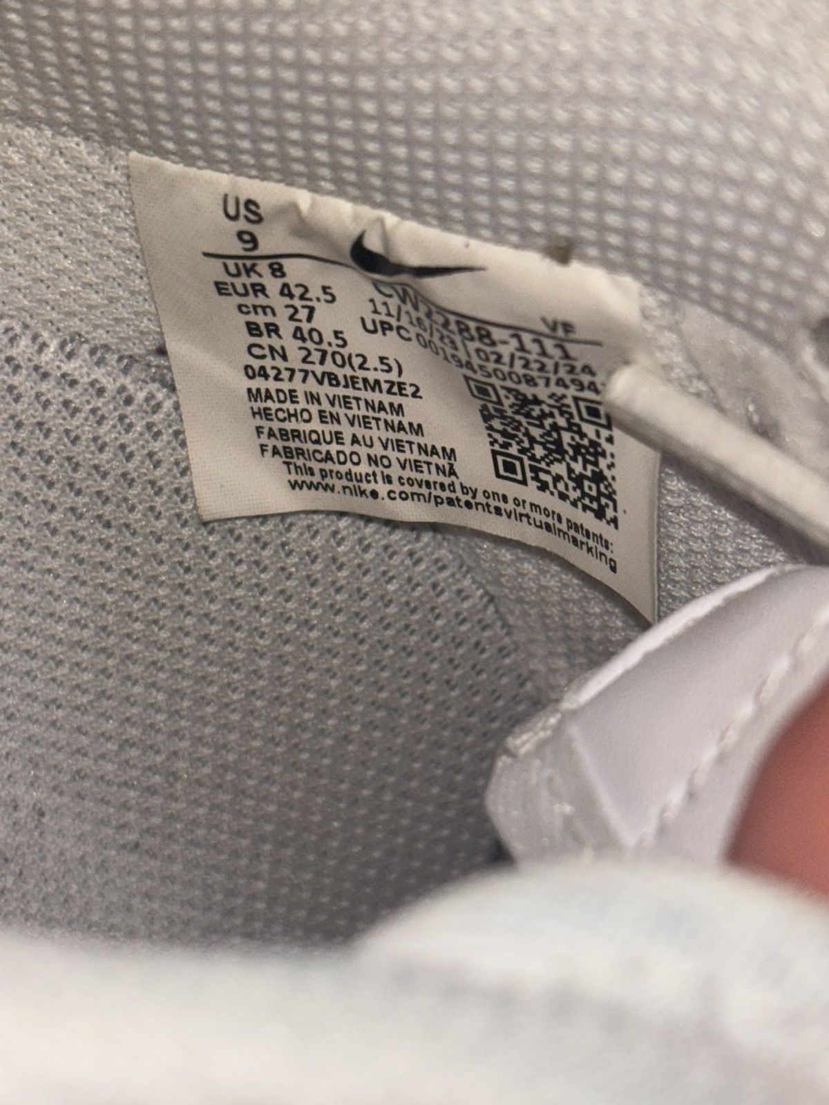 Nike Nike Airforce 1 Size US 9 / EU 42 - 7 Thumbnail