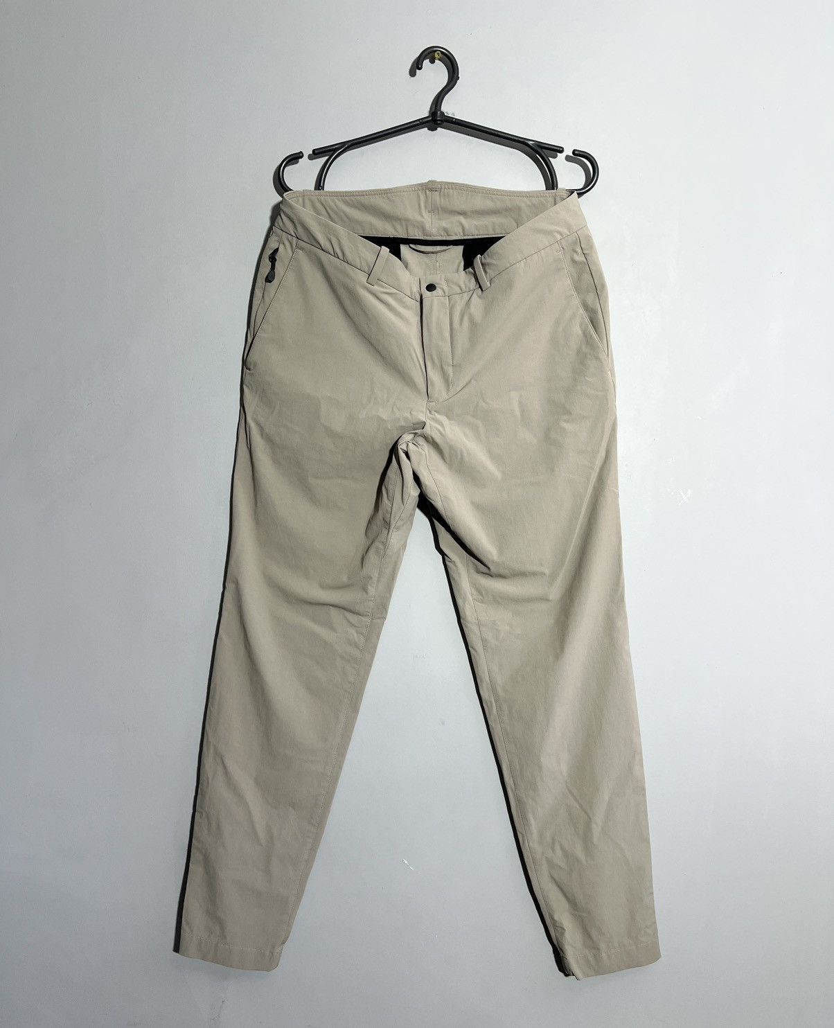 Boggi Boggi Milano B Tech Beige Pants Luxury Trousers Size US 32 / EU 48 - 1 Thumbnail