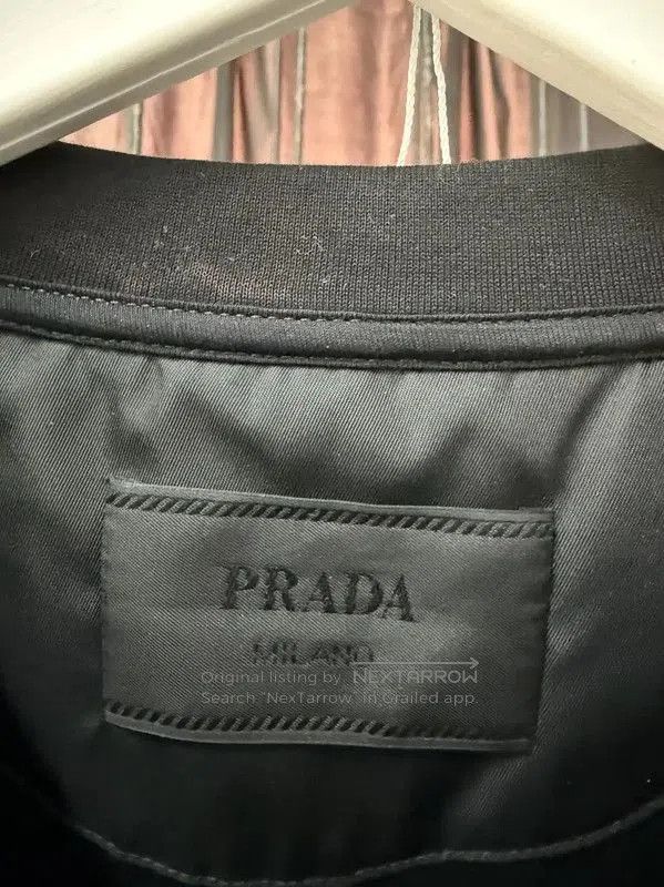 Prada Prada Black Cotton Men's Sweatshirt. Size US M / EU 48-50 / 2 - 4 Thumbnail