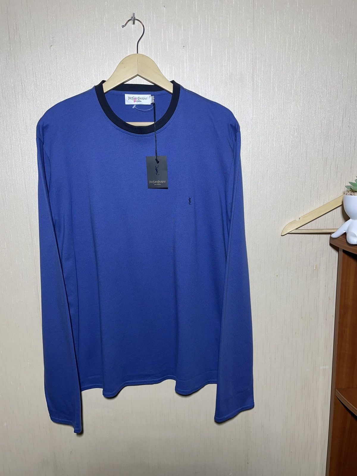 Vintage × Yves Saint Laurent Yves Saint Laurent vintage long sleeve Size US L / EU 52-54 / 3 - 1 Thumbnail