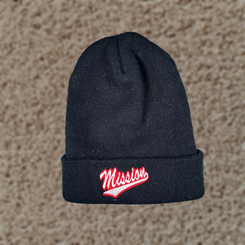 Vintage Mission AZ Ice Hockey Club Beanie Toque Adult One Size Black Knit 100% Acrylic Hat Mens Beanie Jewelry? Size ONE SIZE - 1 Thumbnail