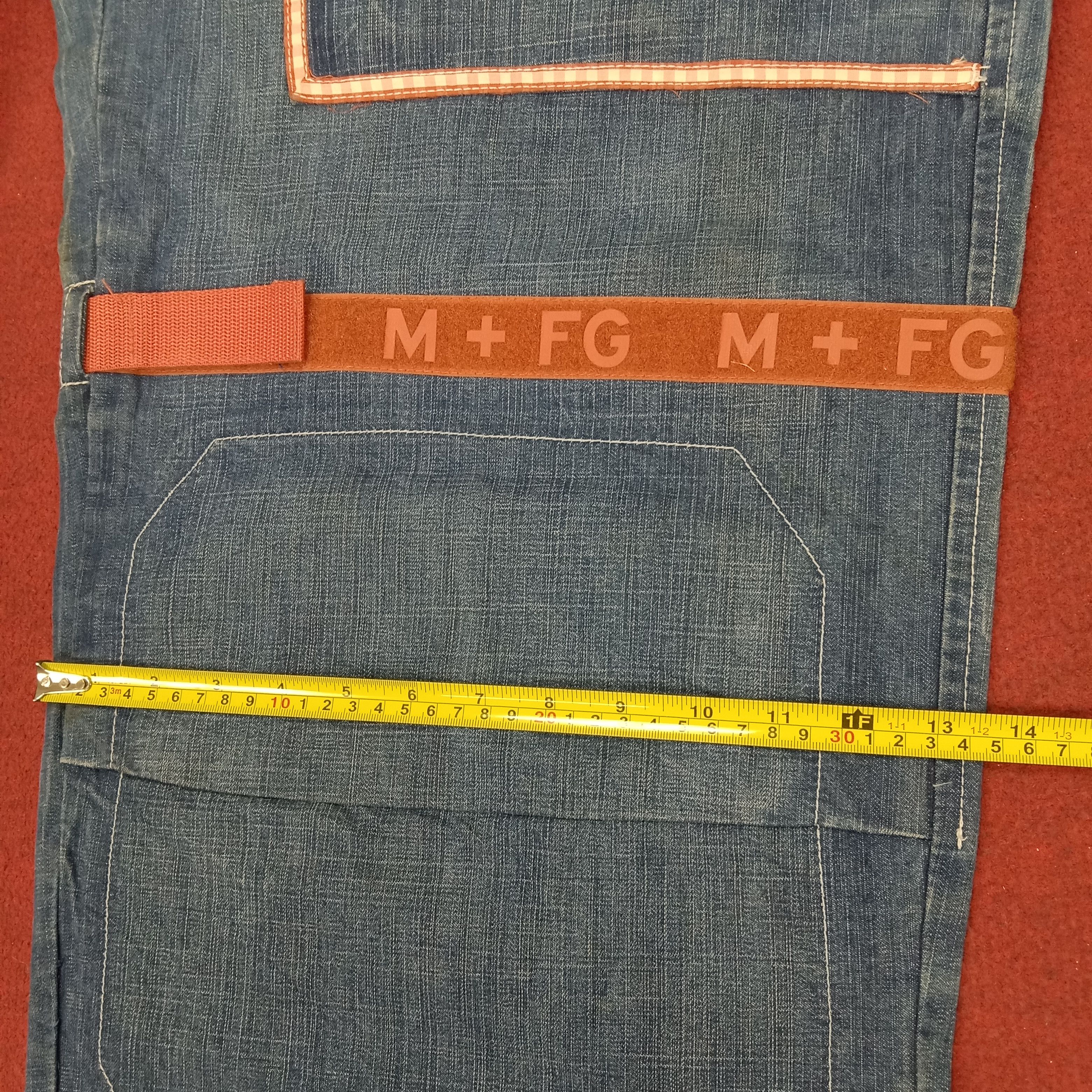 Marithe + Francois Girbaud × Vintage Marithe Francois Girbaud Rare Design Style Jeans Size US 39 - 10 Thumbnail