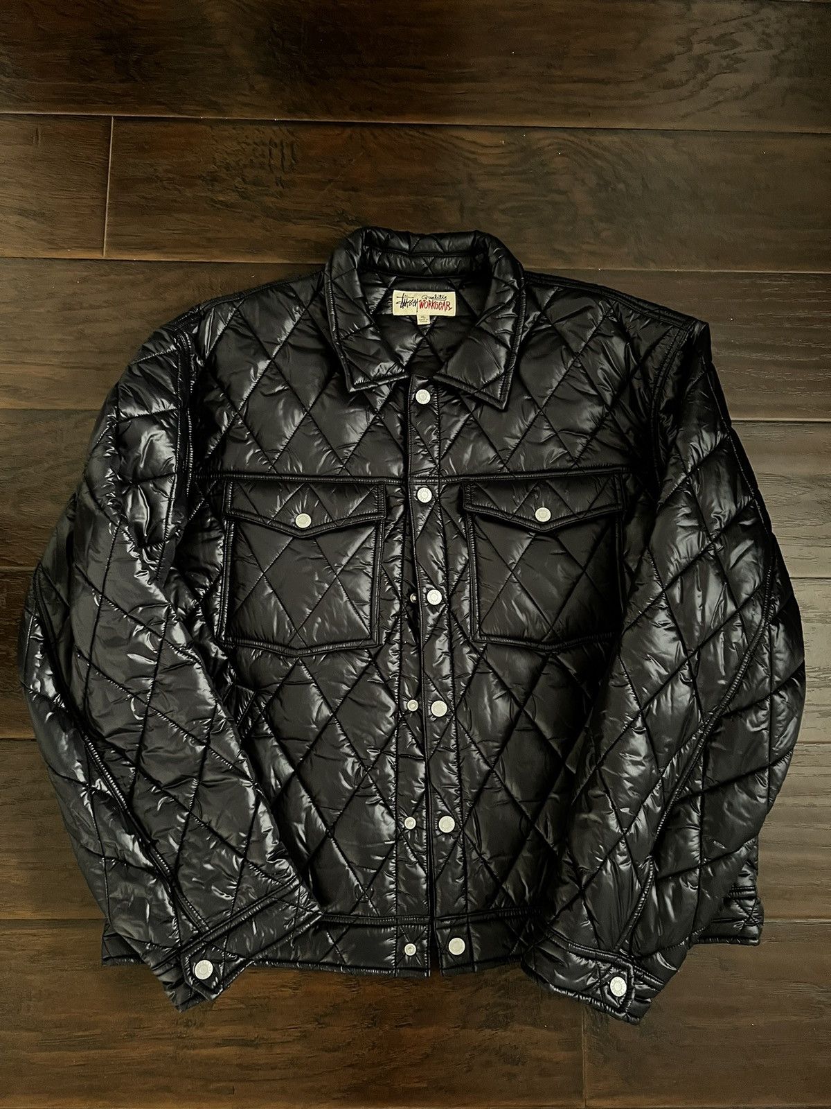 jaqueta windrunner stussy