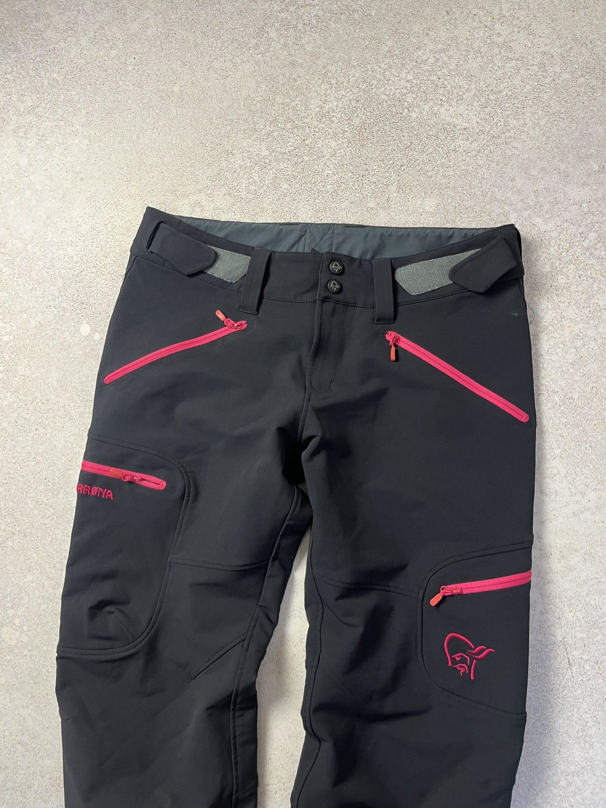 Norrona Norrona Pants Svalbard Flex1 Softshell Outdoor Hiking Size 28" / US 6 / IT 42 - 3 Thumbnail