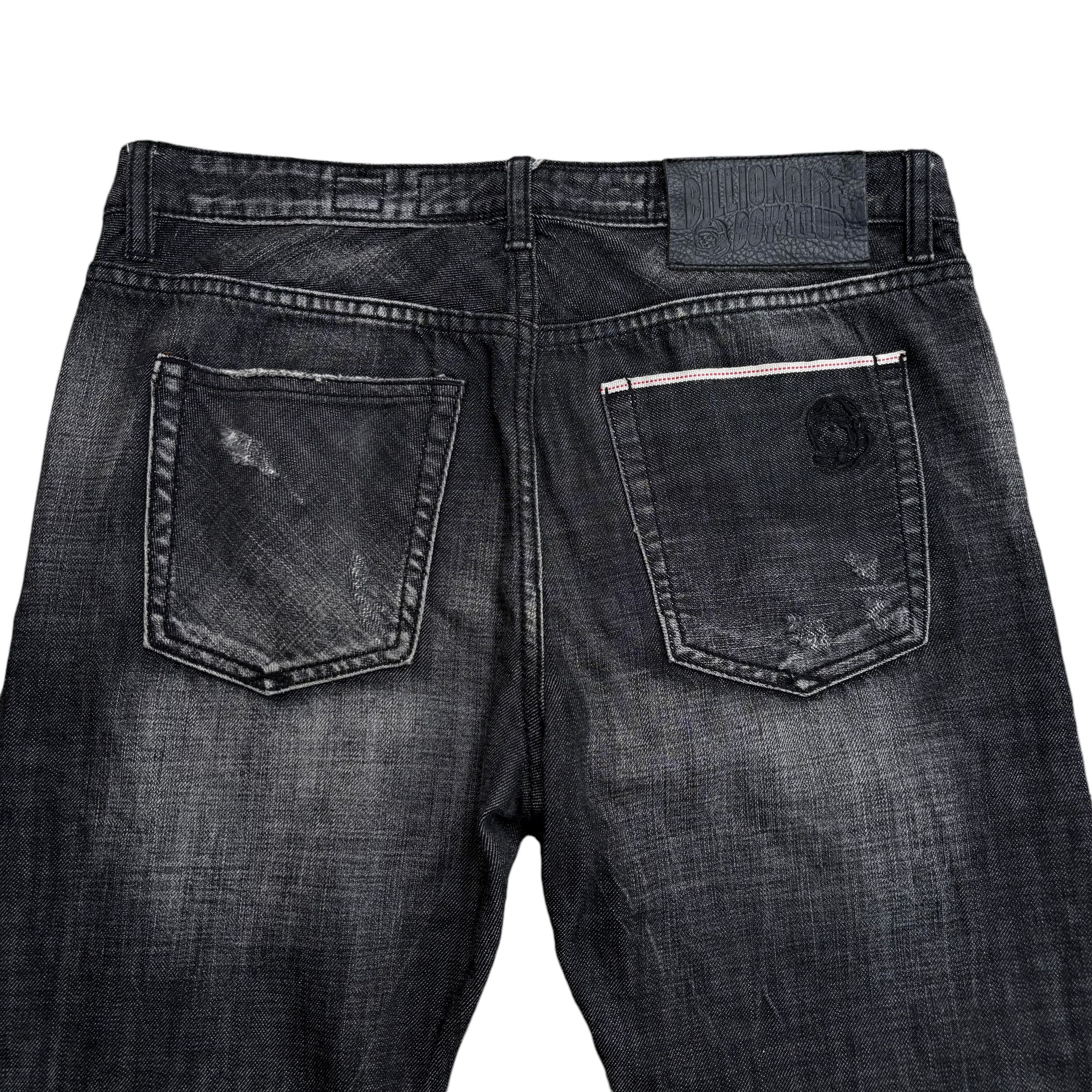 Billionaire Boys Club Billionaire Boys Club Ripped Selvedge Denim Size US 30 / EU 46 - 6 Thumbnail