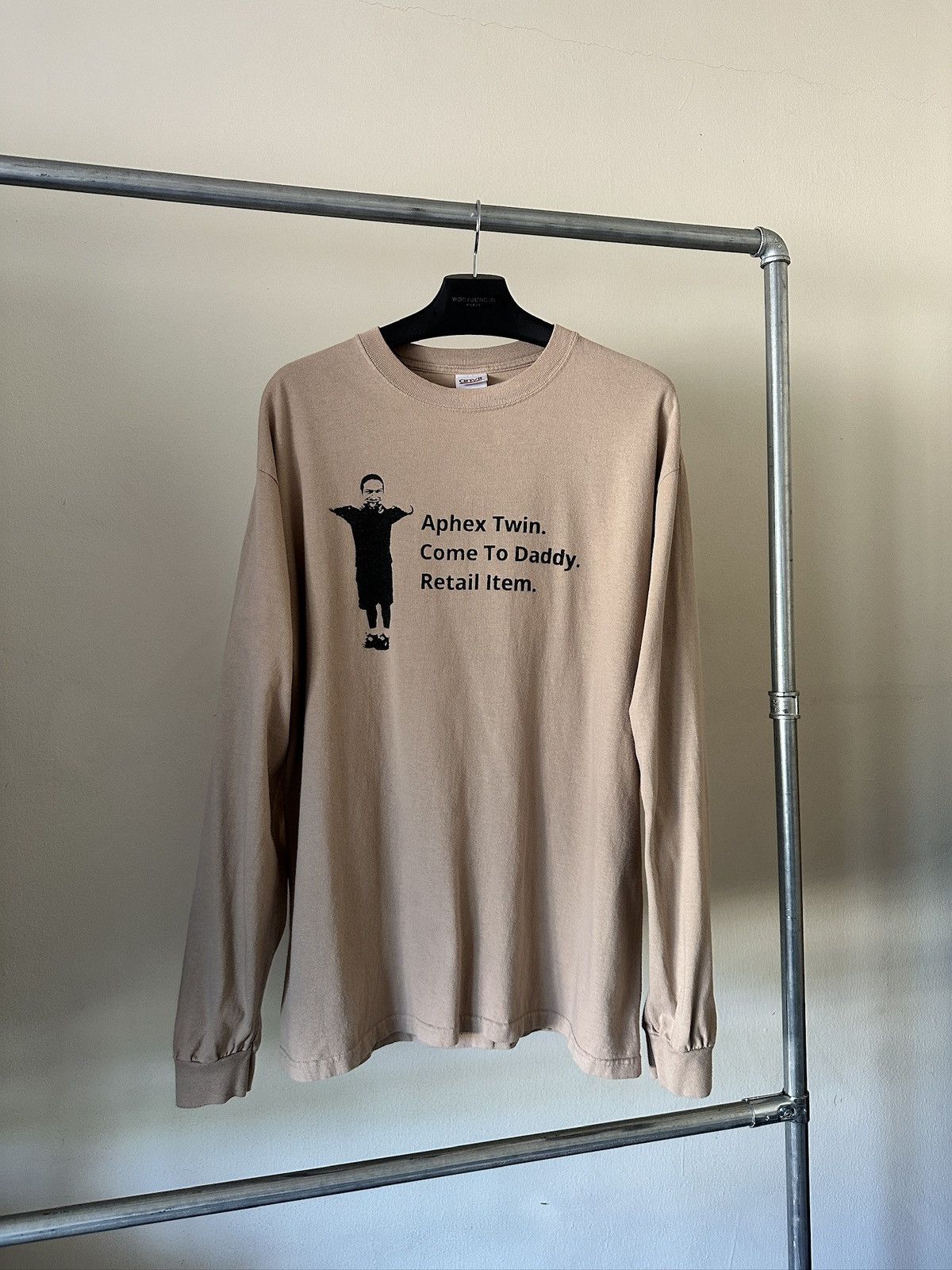 Vintage Vintage Aphex Twin Come To daddy Long sleeve tshirt Size US L / EU 52-54 / 3 - 1 Thumbnail