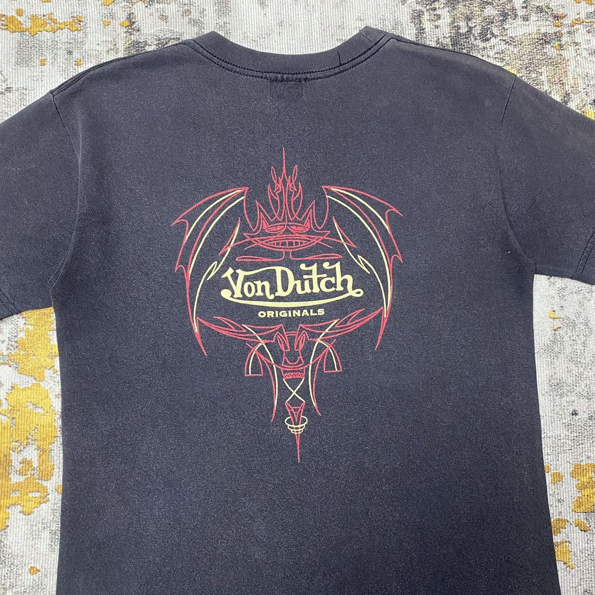 Vintage × Von Dutch Vintage 90s Von Dutch Shirt Von Dutch SunFaded Size US S / EU 44-46 / 1 - 10 Thumbnail