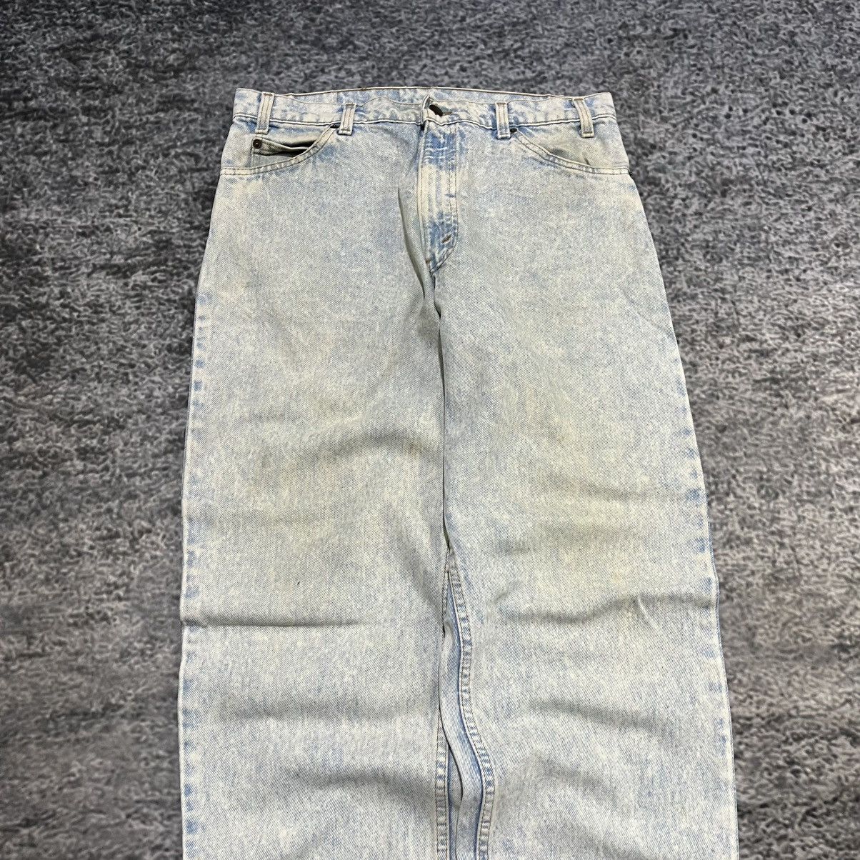 Levi's Vintage 90s Levi's Orange Tab Jeans Faded Light Blue Denim Size US 32 / EU 48 - 8 Thumbnail