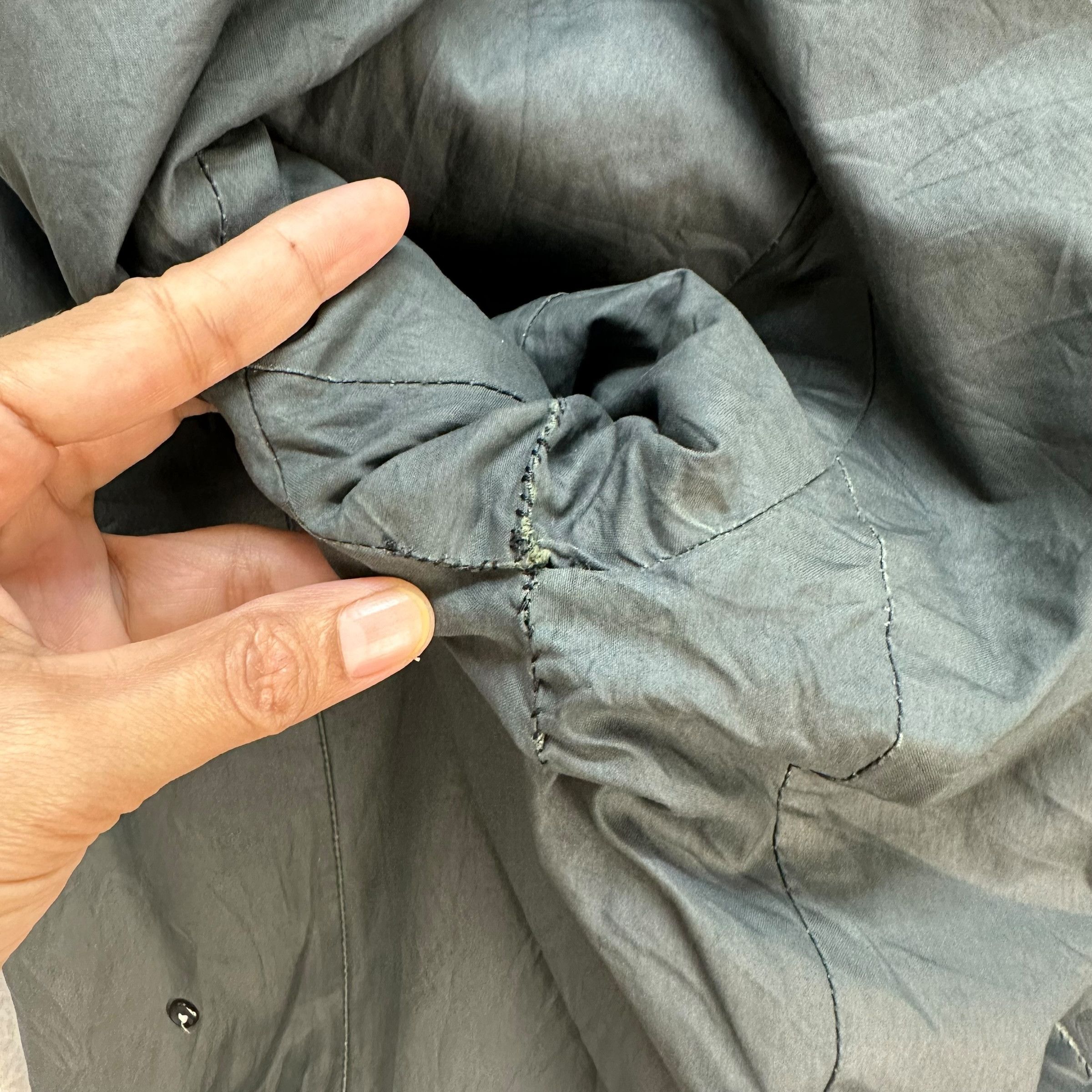 Japanese Brand SCHEME 2 Wool Cashmere Hooded Jacket #A22-0517 Size US M / EU 48-50 / 2 - 13 Thumbnail