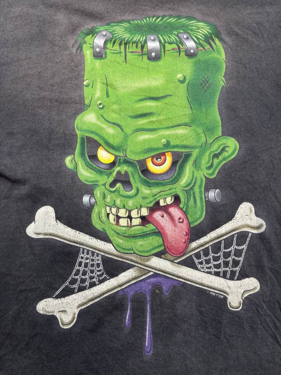 Alstyle Vintage 2008 Frankenstein Graphic Tee Alstyle Tag L Size US L / EU 52-54 / 3 - 7 Thumbnail