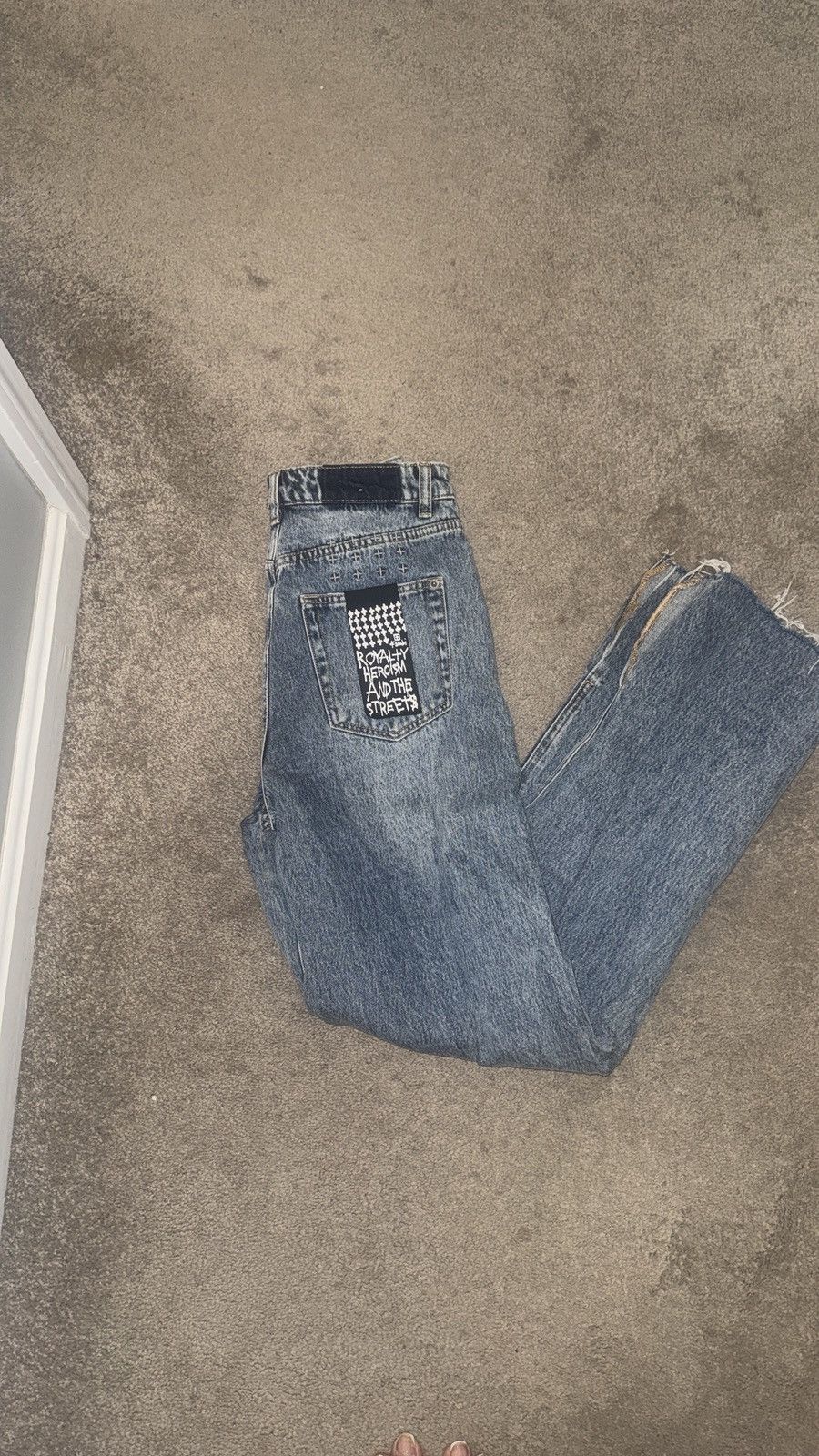 Ksubi Ksubi Women Playback Haven Spilt Denim Size 28" / US 6 / IT 42 - 4 Thumbnail