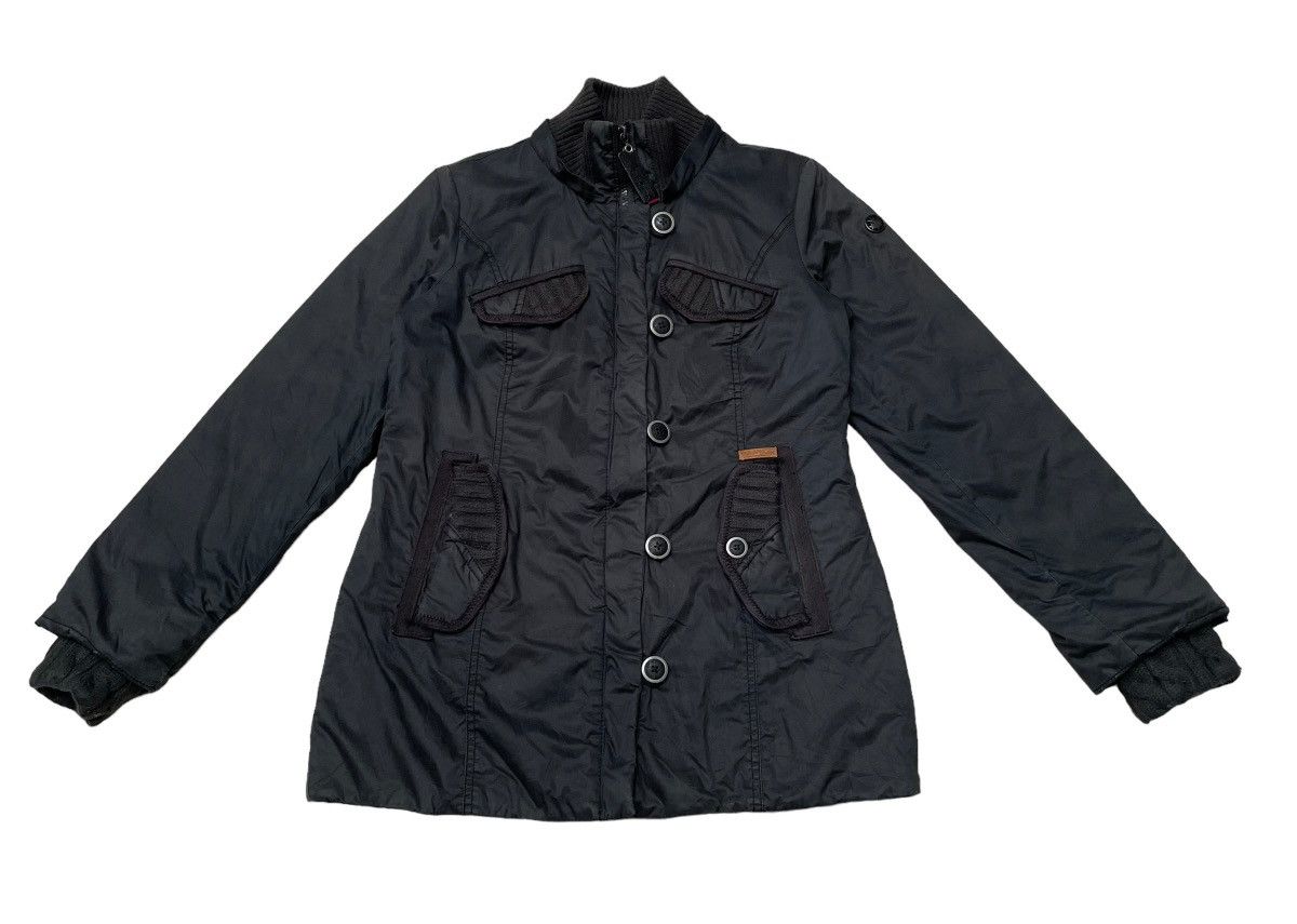 Vintage Vintage Japanese Brand Khujo Waxed Cotton Jacket 2000s Size US M / EU 48-50 / 2 - 1 Thumbnail