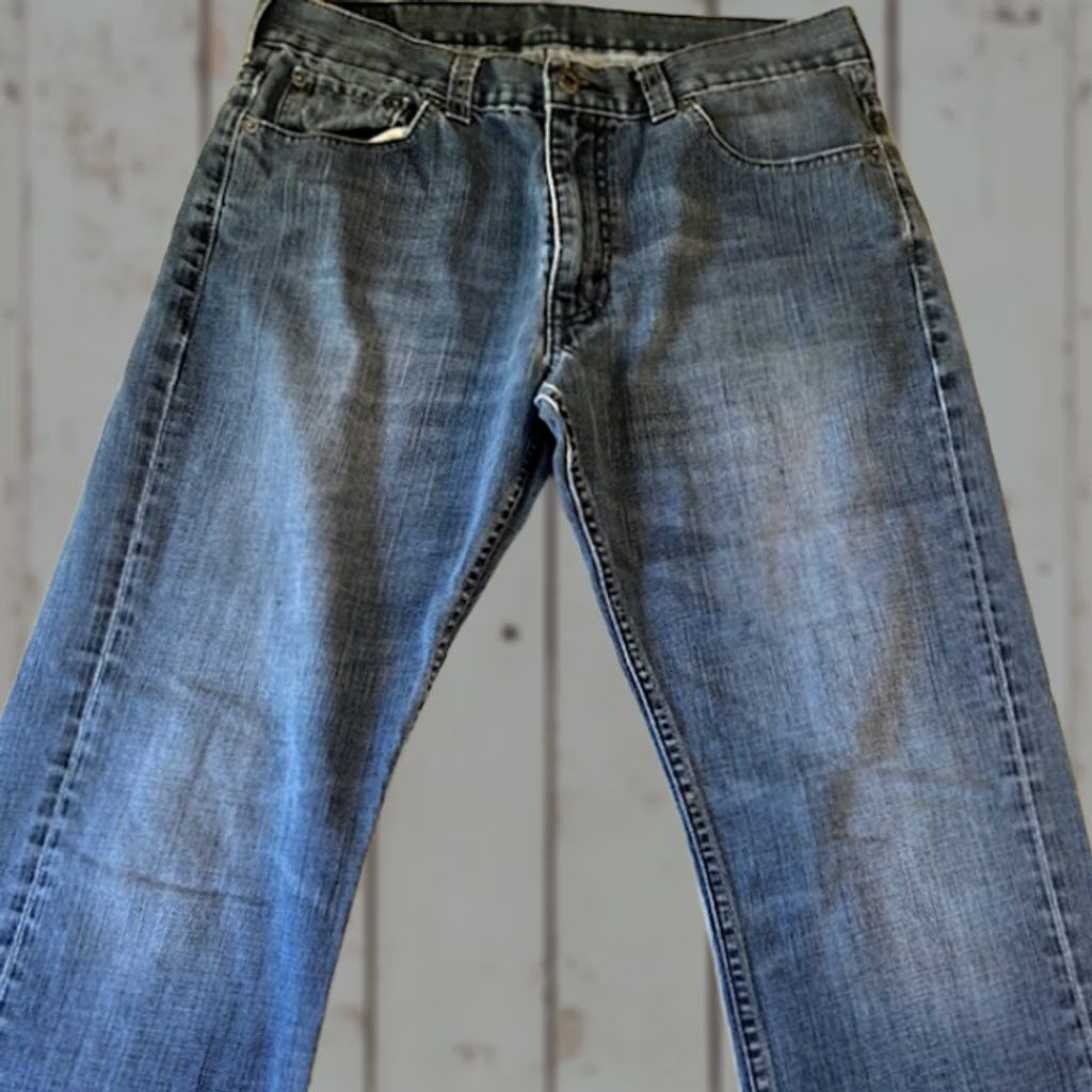 Levi's Levi’s 511 Jeans Slim Straight Denim 36x30 Acid Wash Blue Mens Regular 575 Size US 36 / EU 52 - 1 Thumbnail