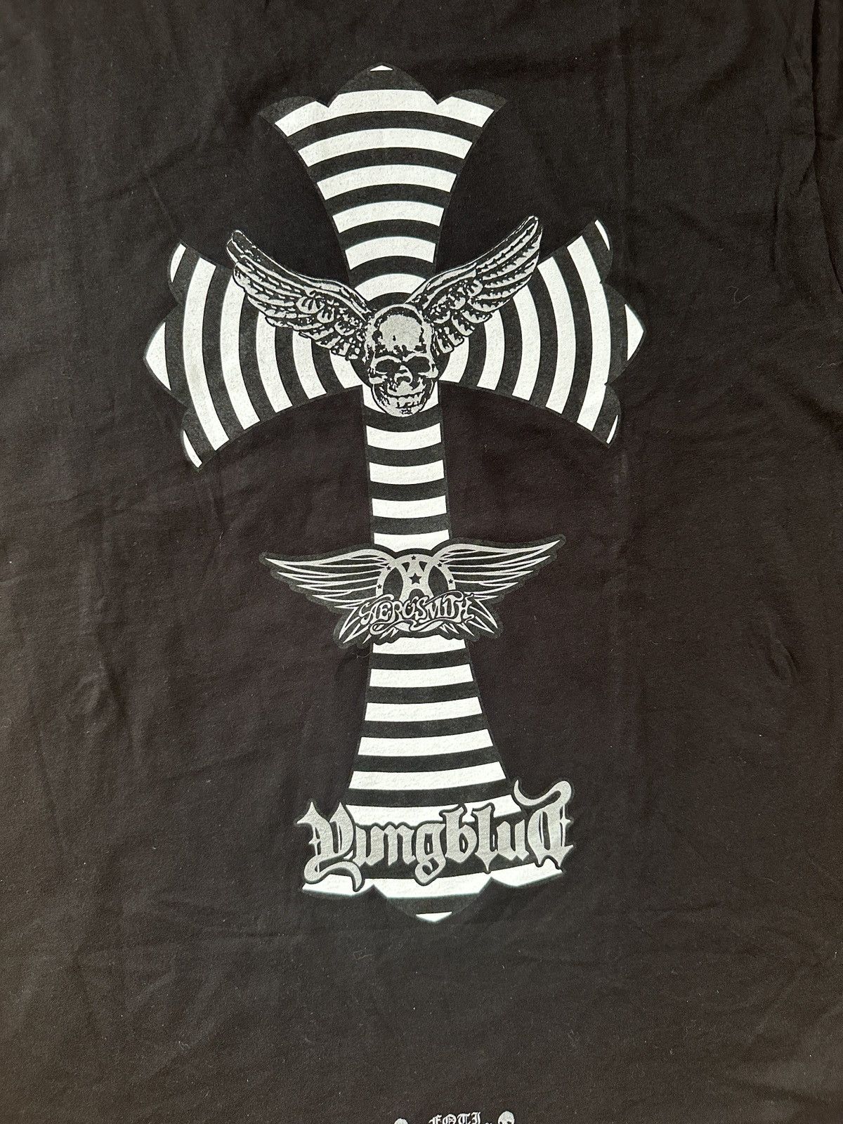 Chrome Hearts Chrome Hearts X Aerosmith X Yungblud tee shirt L Size US L / EU 52-54 / 3 - 2 Thumbnail